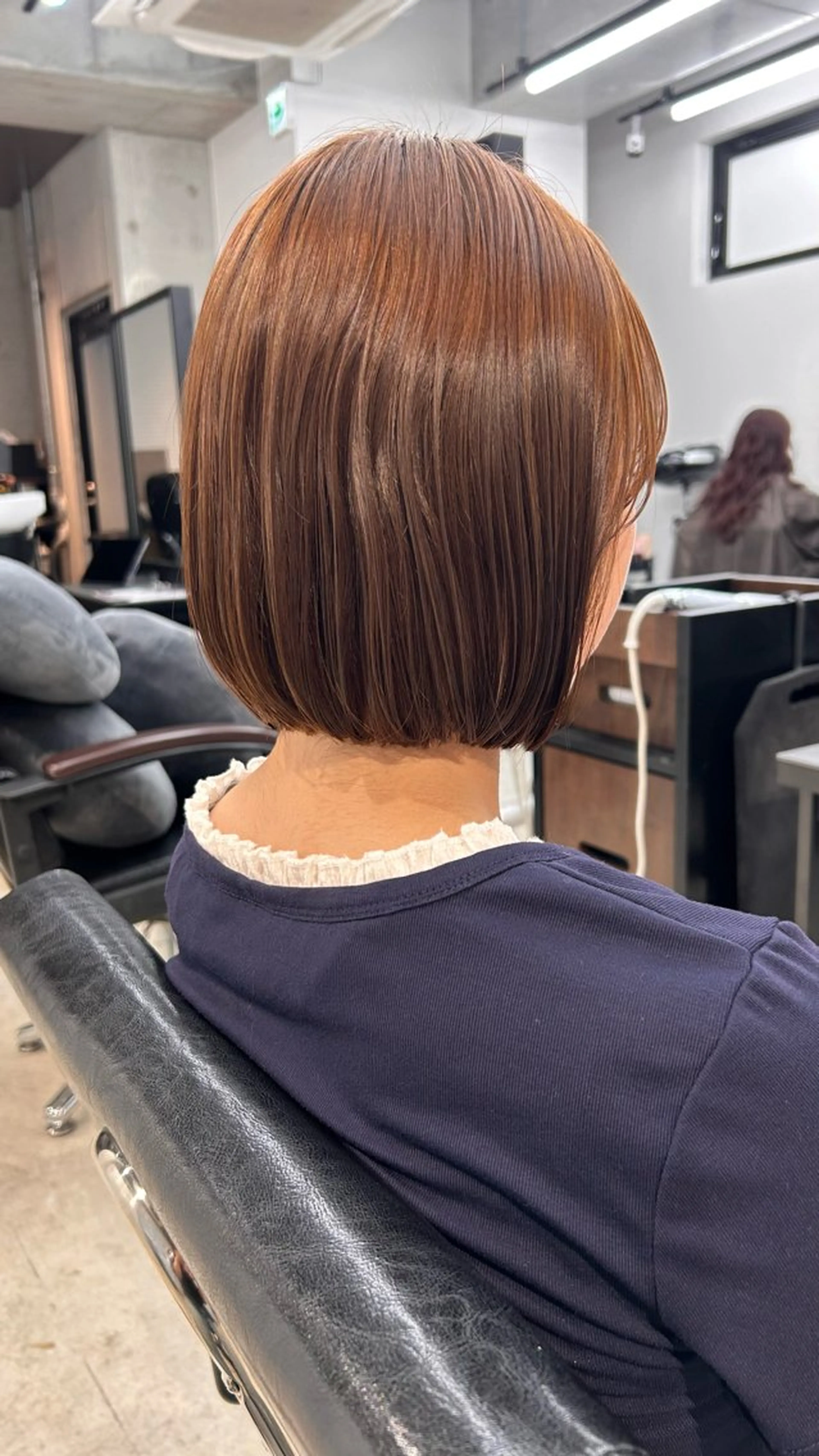 ショート ボブ カット ボブ/暖色カラー 🎧 kei 🎀のヘアスタイル