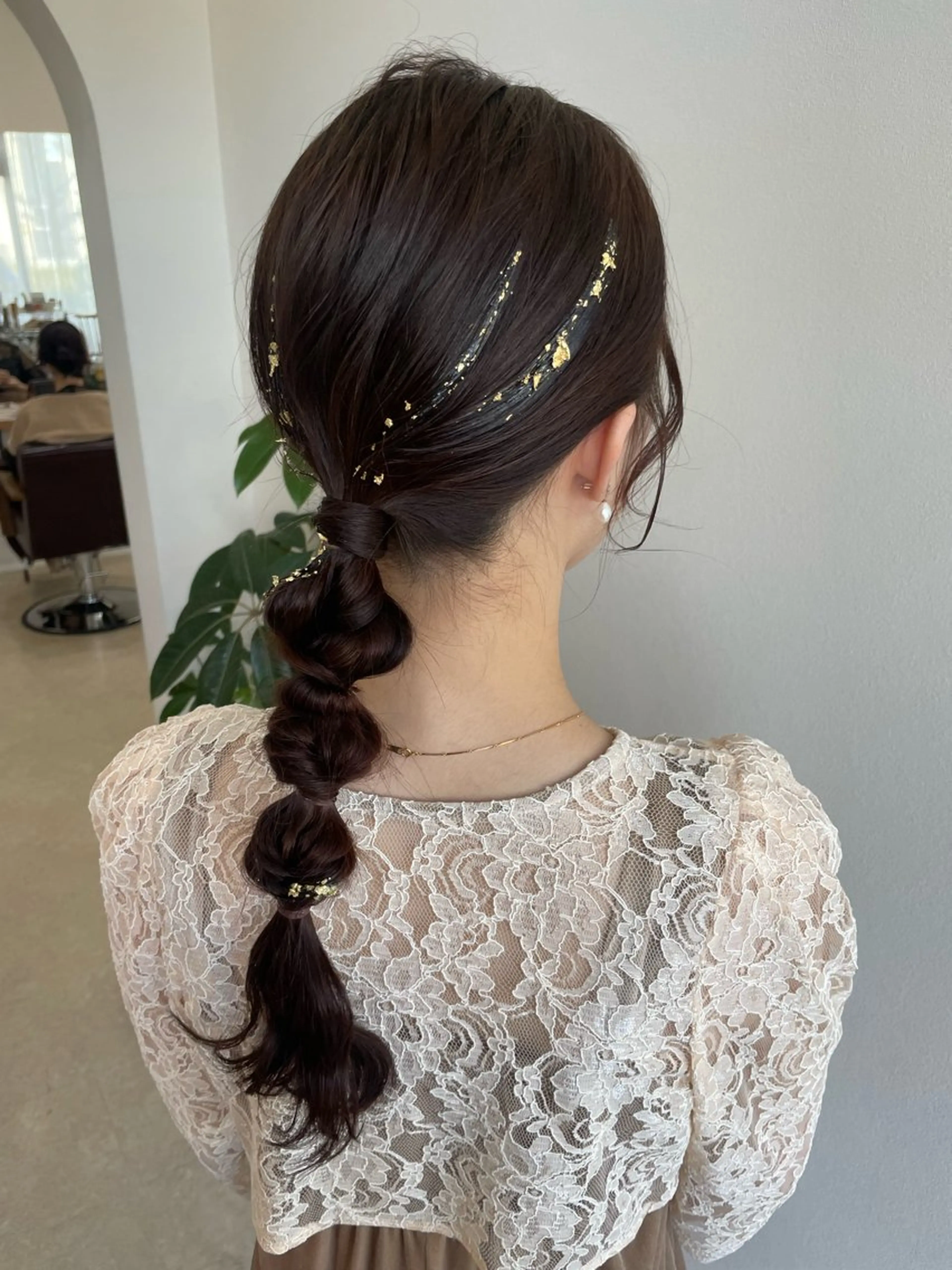 ヘアアレンジ ヘアセット 鈴木 梨瑚のヘアスタイル