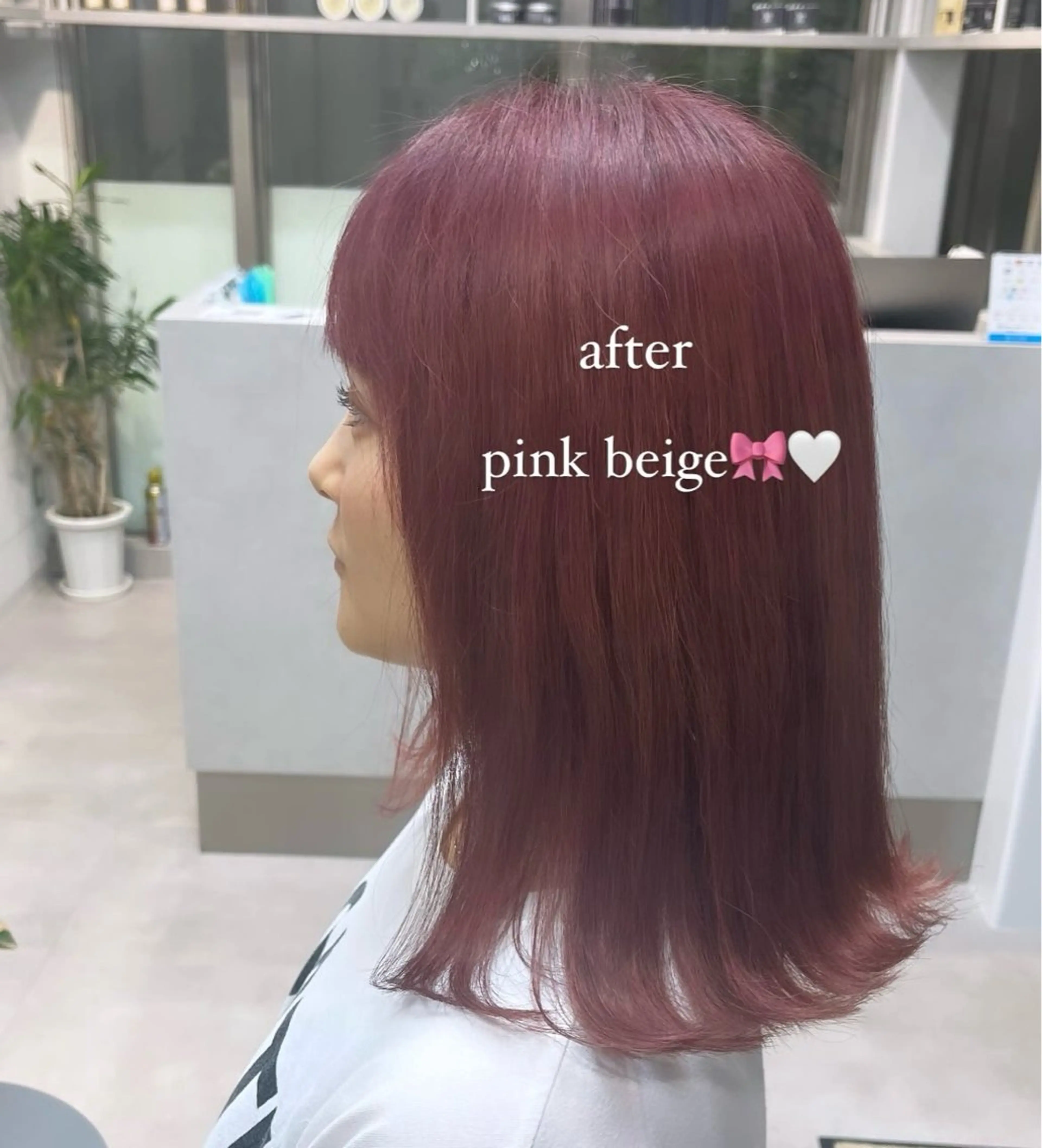 カラー hair design emii.所属・河野 未空のヘアスタイル