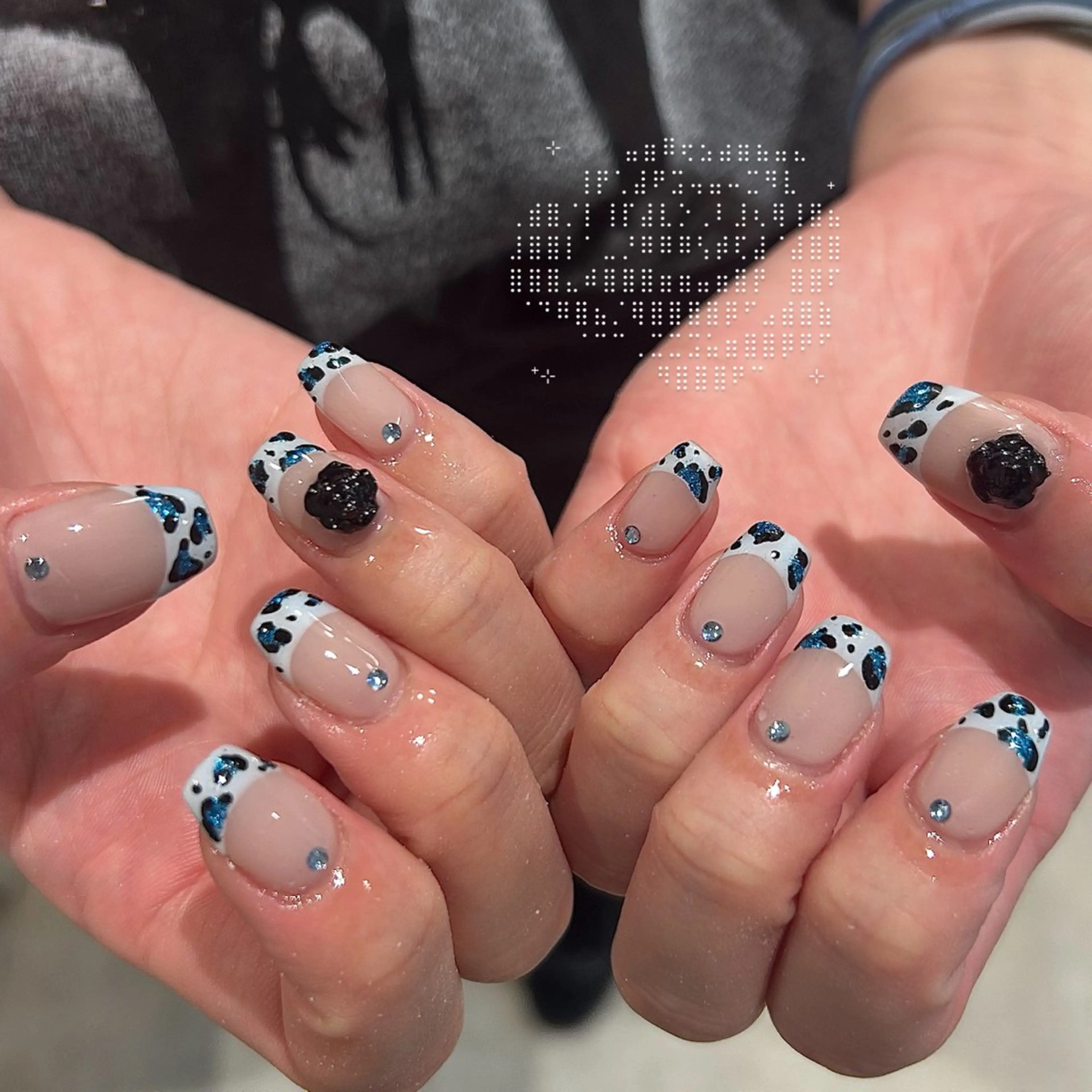 ネイル 水色 ハンドネイル honoka ガーリーネイル໒꒱のネイルデザイン