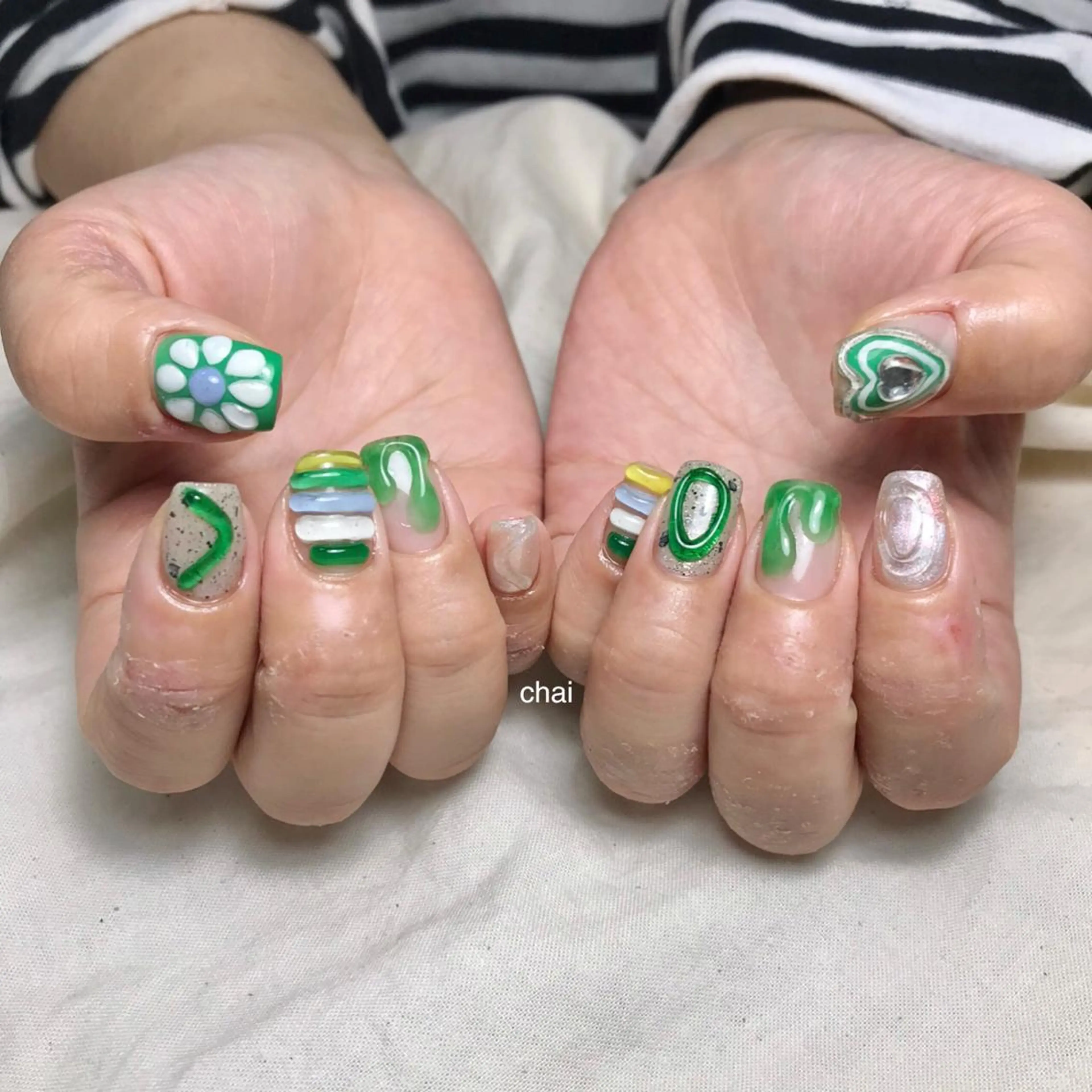 ネイル ハンドネイル 💅chainail _aiのネイルデザイン