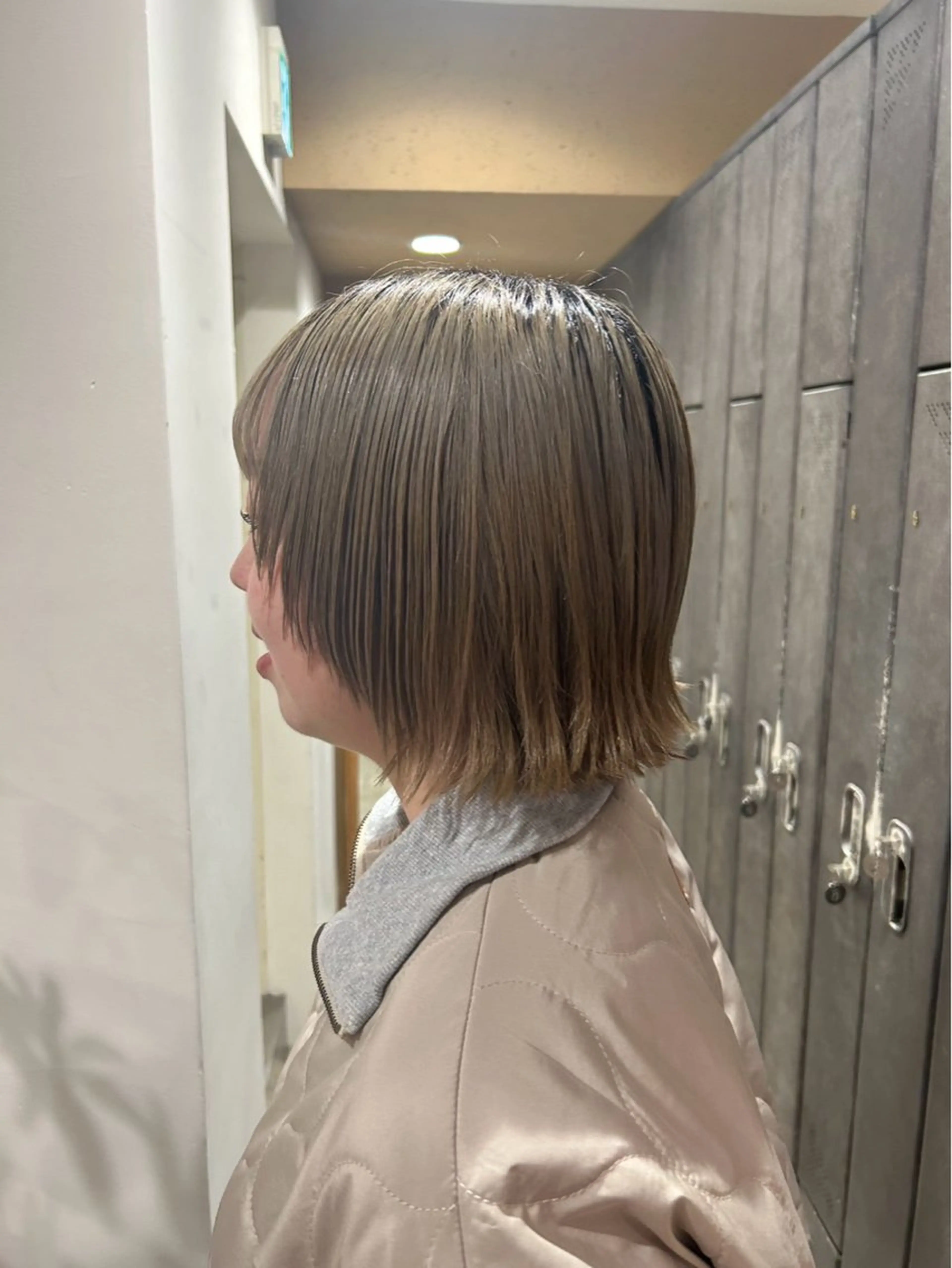 1ブリーチ+透明感カラー🩷【木、日限定】（リタッチ、デザイン相談可）※4日前までの要予約の写真