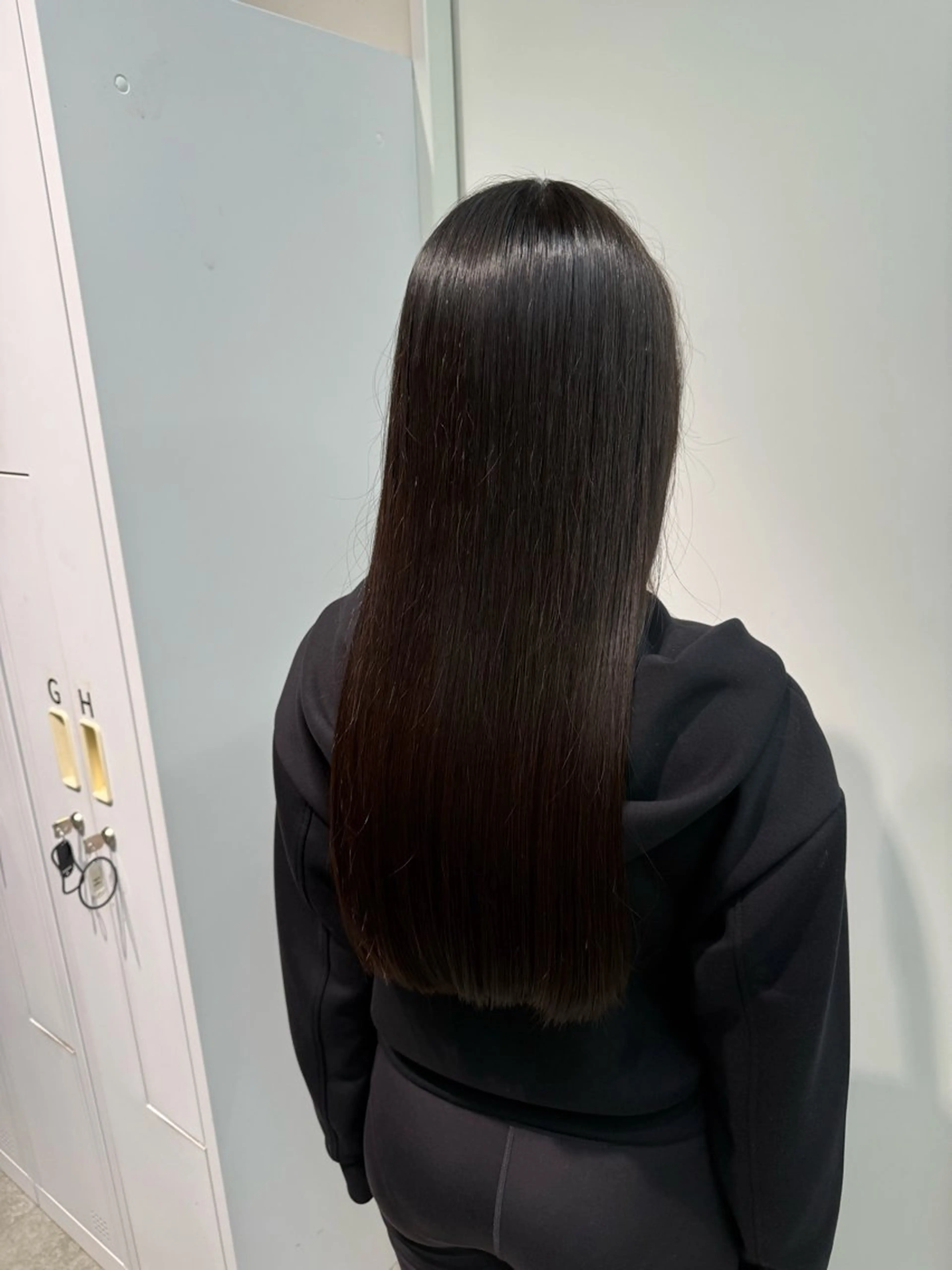 ロング カラー ヘアカラー トリートメント yuzuhq 🌹のヘアスタイル