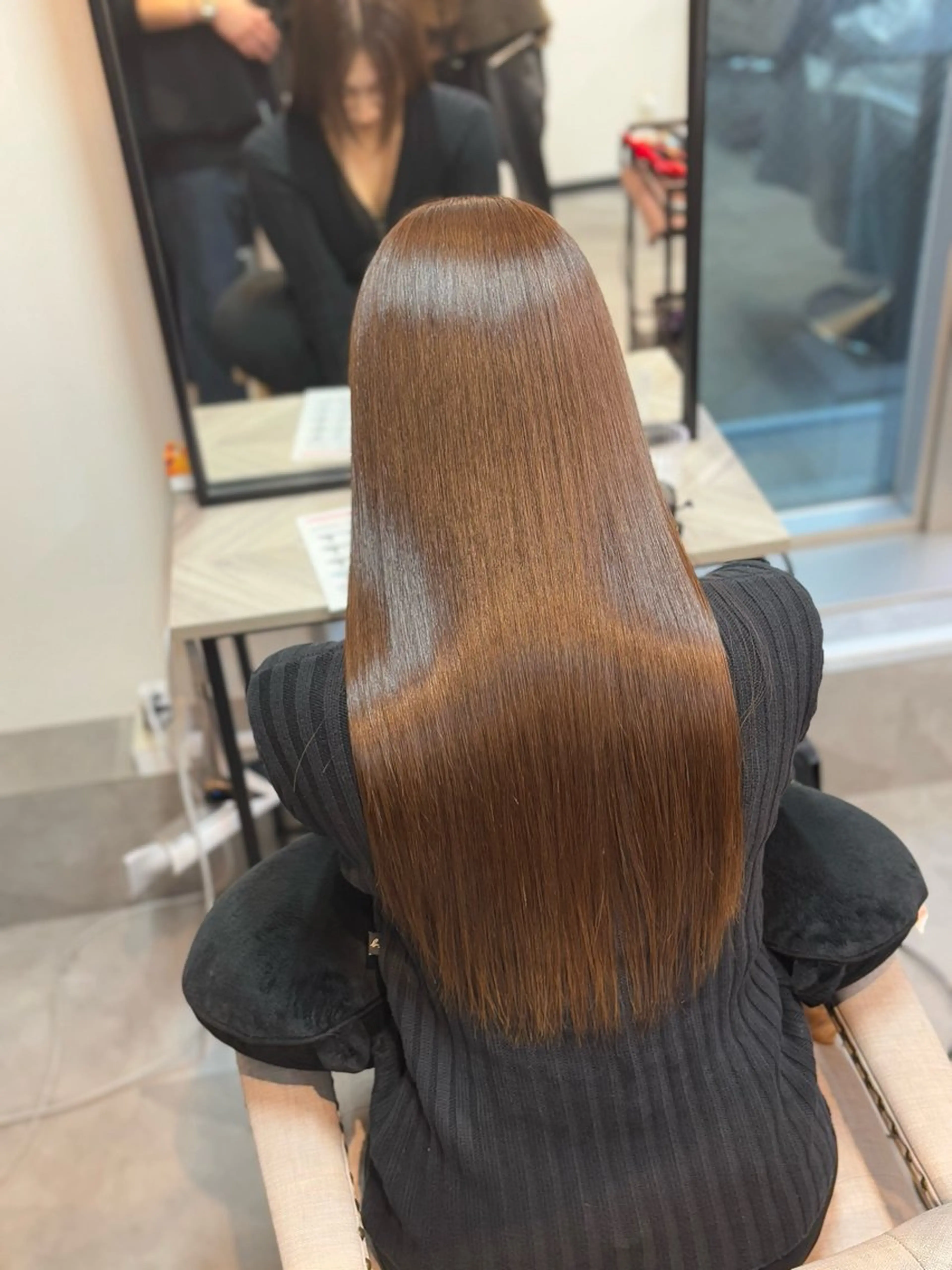 ロング 髪質改善 縮毛矯正 トリートメント 新宿/美髪/髪質改善 🫧リョウ🫧のヘアスタイル