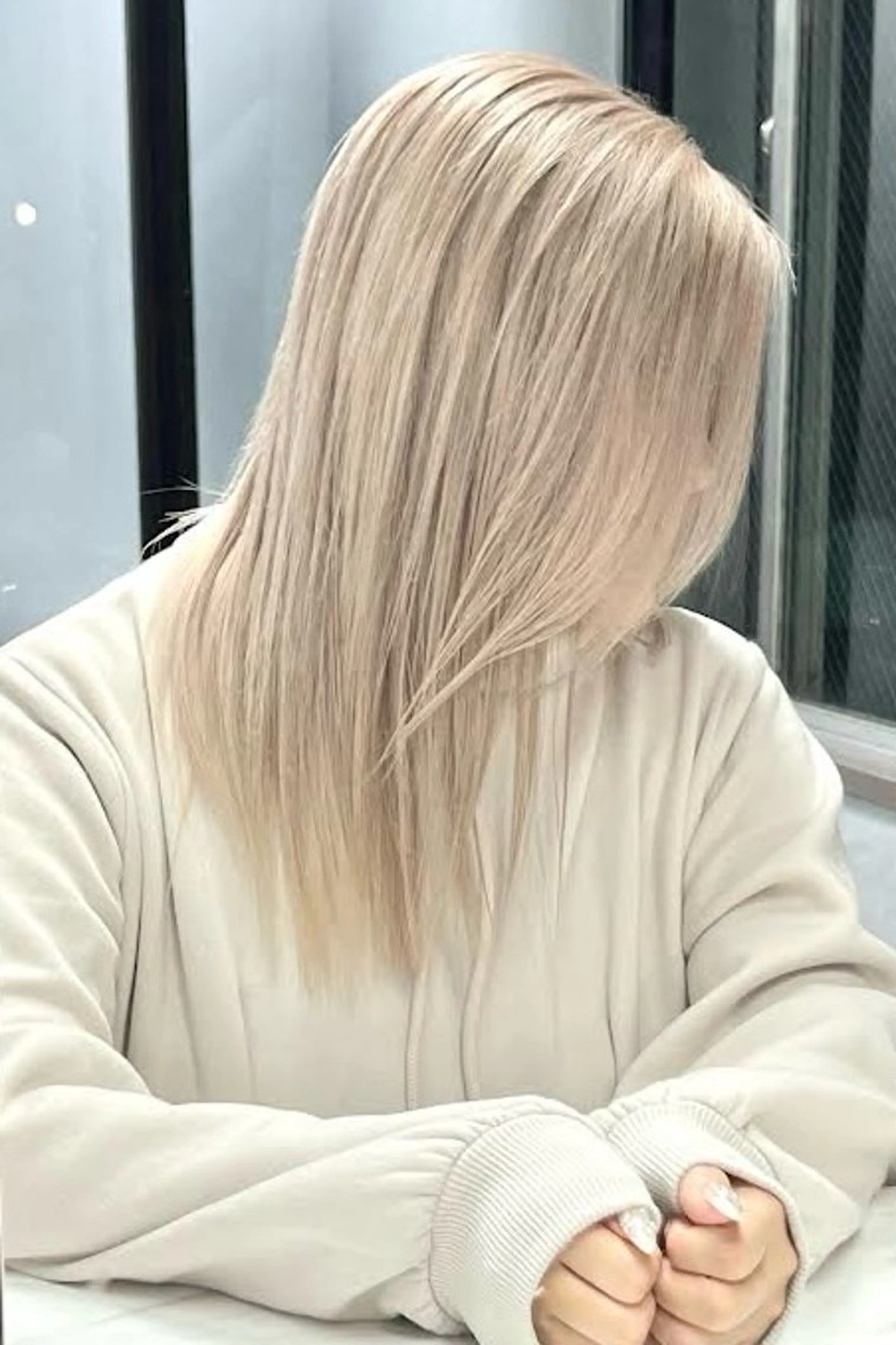 ミニモ限定 贅沢ケアコース✨カット+ケアダブルカラー(ケアブリーチ+ケアカラー)+プレミアムトリートメント✨超音波付き♪の写真