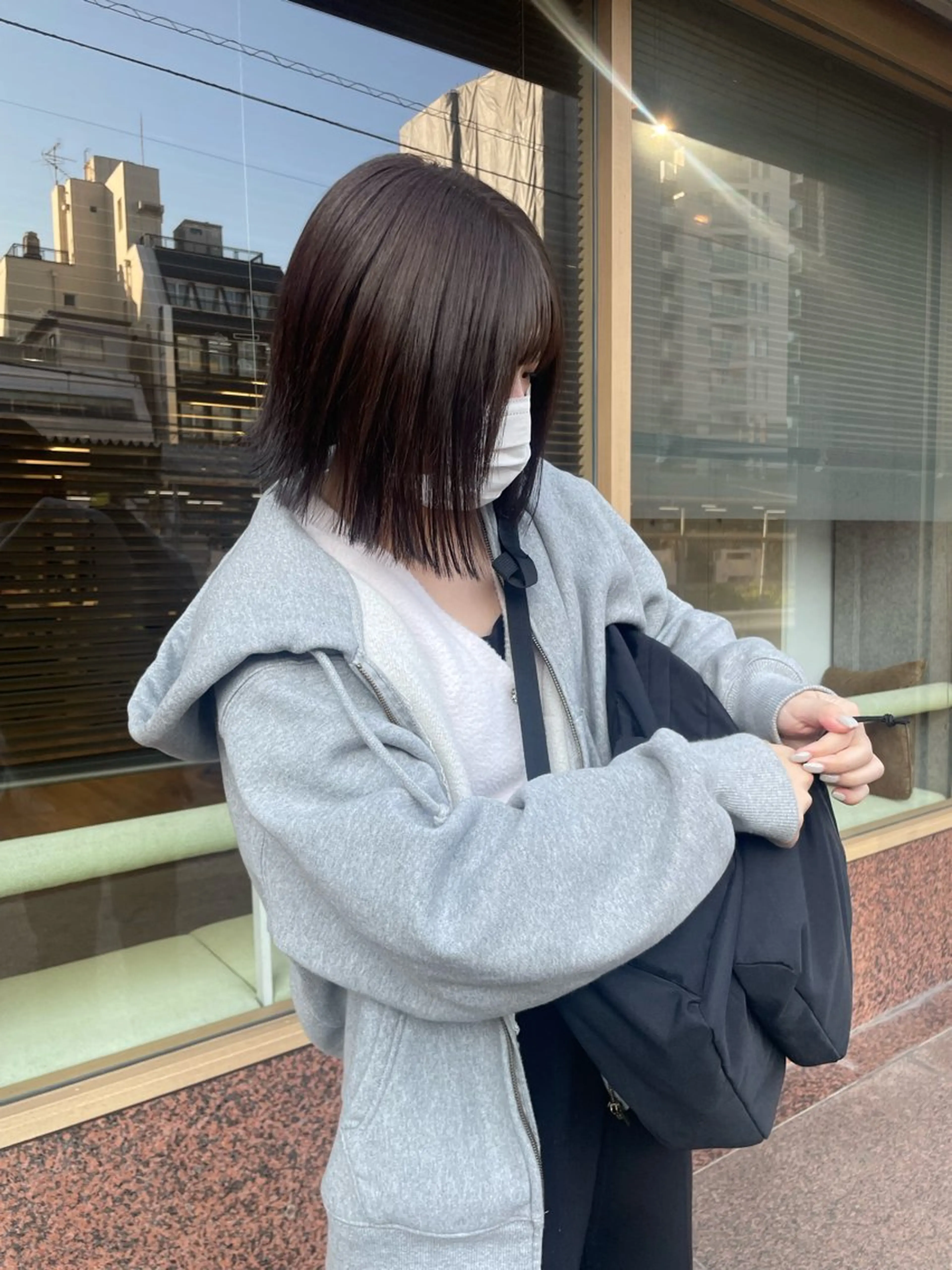 ショート カラー アッシュ アッシュブラウン ブラウンカラー 髪質改善/Bloss om🌷高橋沙衣のヘアスタイル