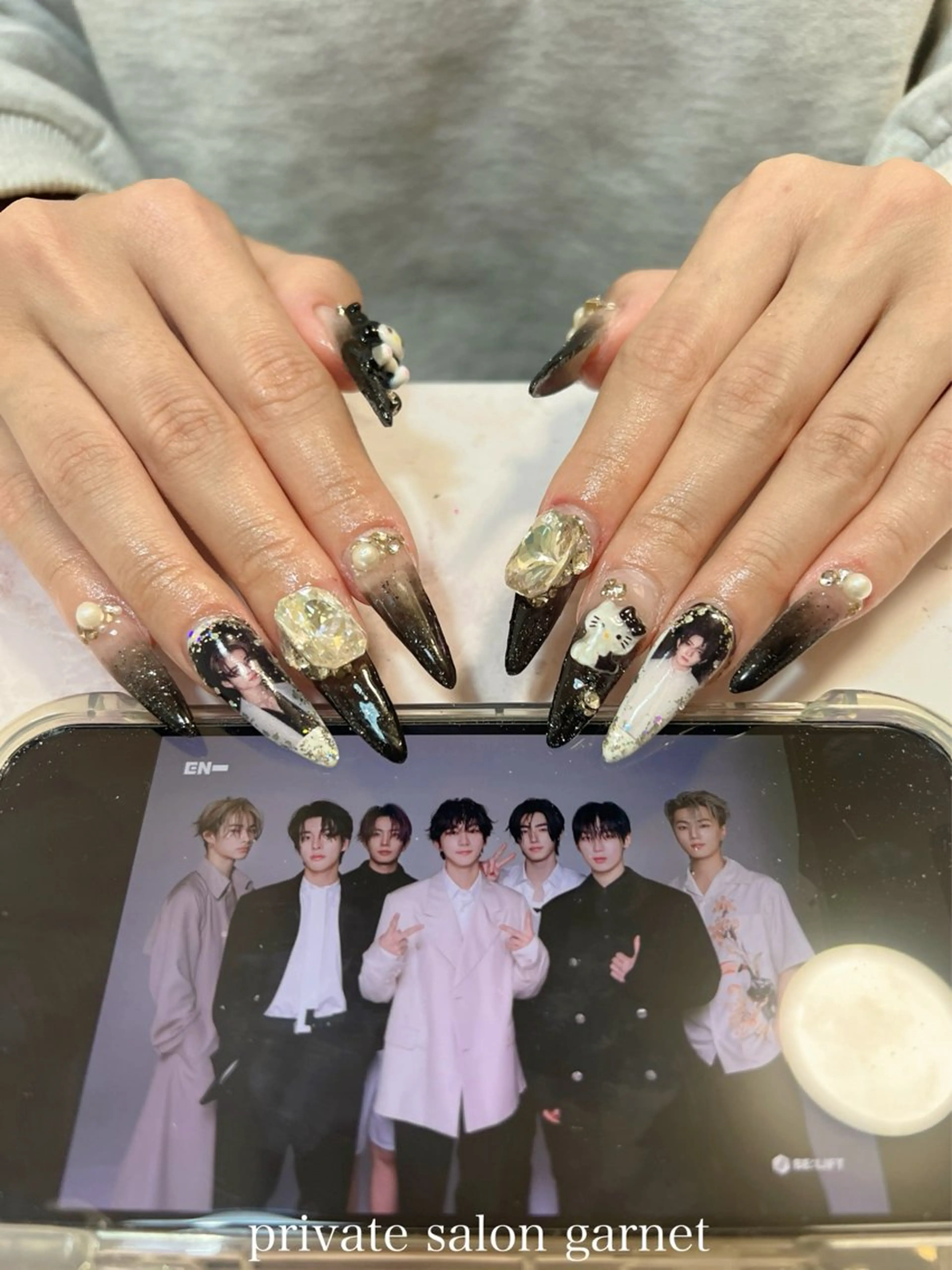 ネイル ハンドネイル Garnet nailのネイルデザイン