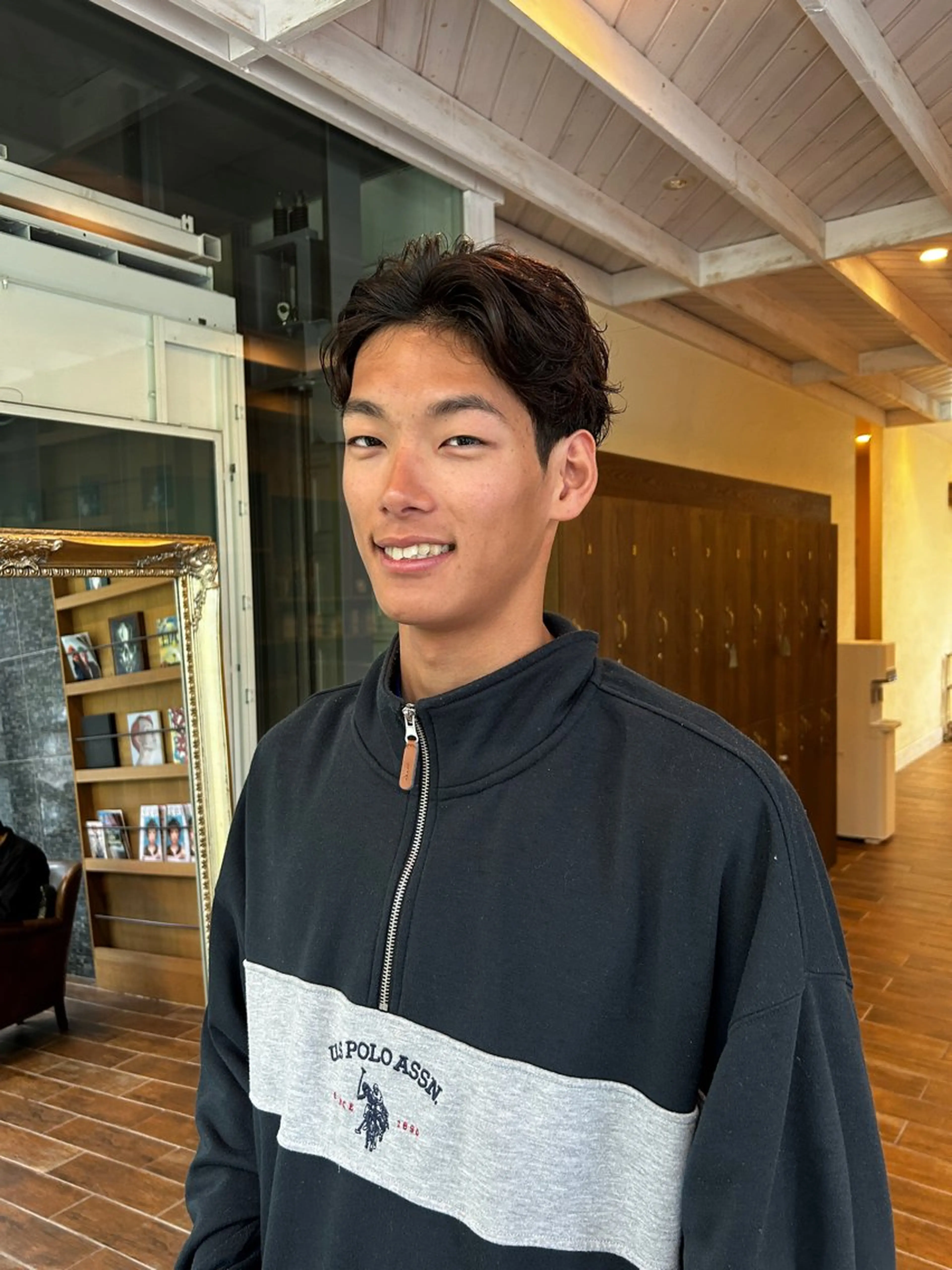 メンズ カット 西 優衣奈のヘアスタイル