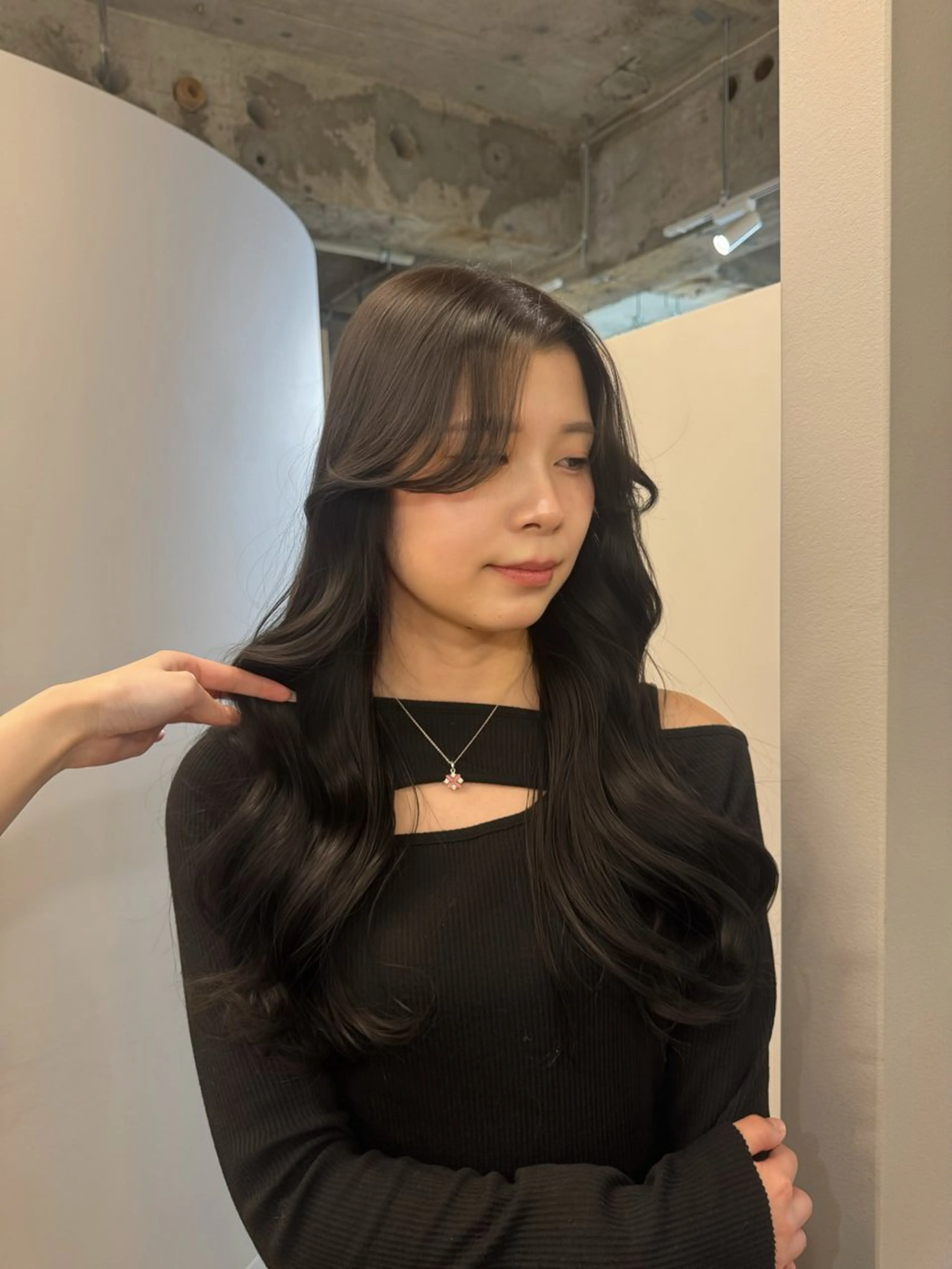 ロング カット ヘアカラー トリートメント カノエ大濠店 /RINAのヘアスタイル