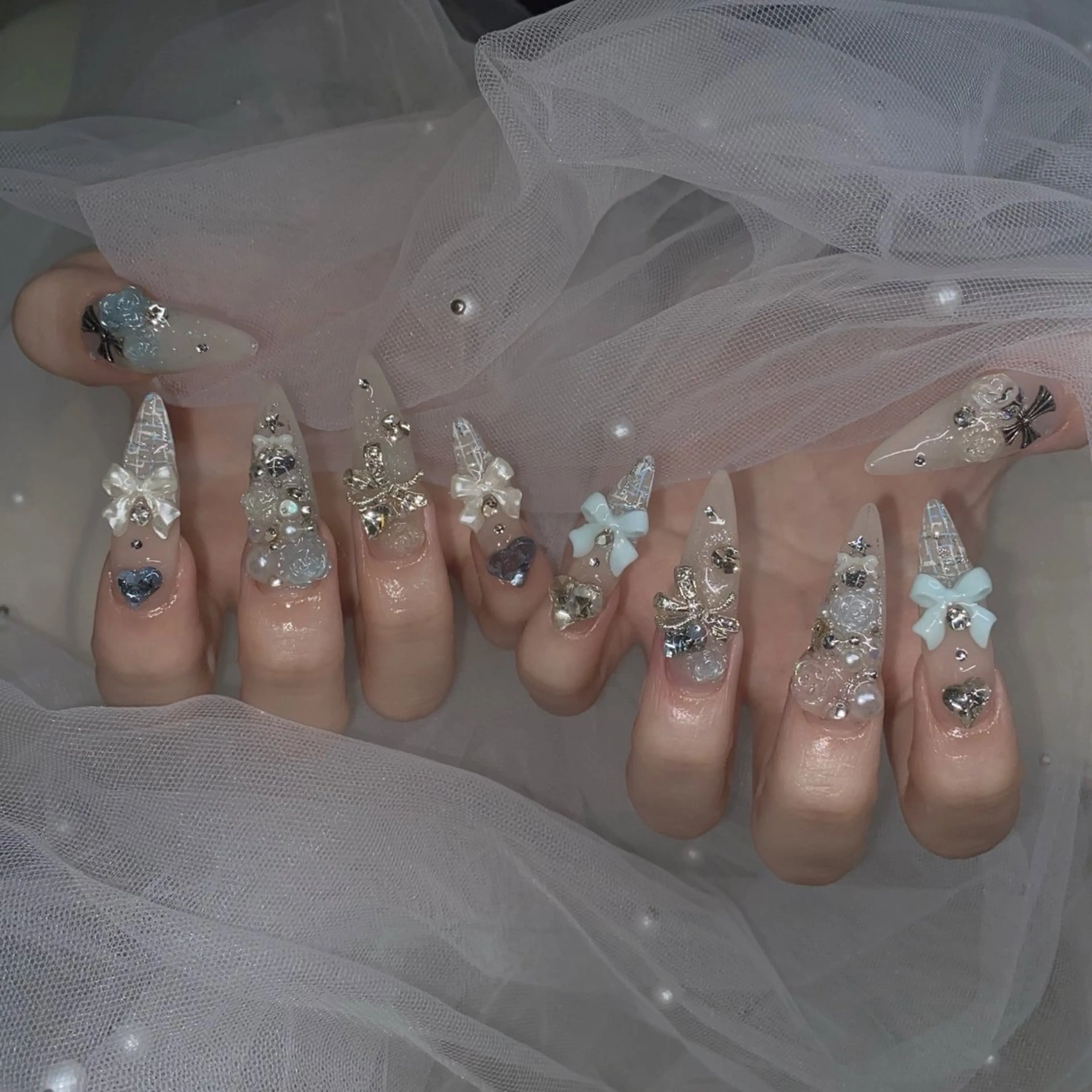 ネイル アートネイル 成人式 ジェルネイル ニュアンスネイル 夏ネイル ハンドネイル Ni Niのネイルデザイン