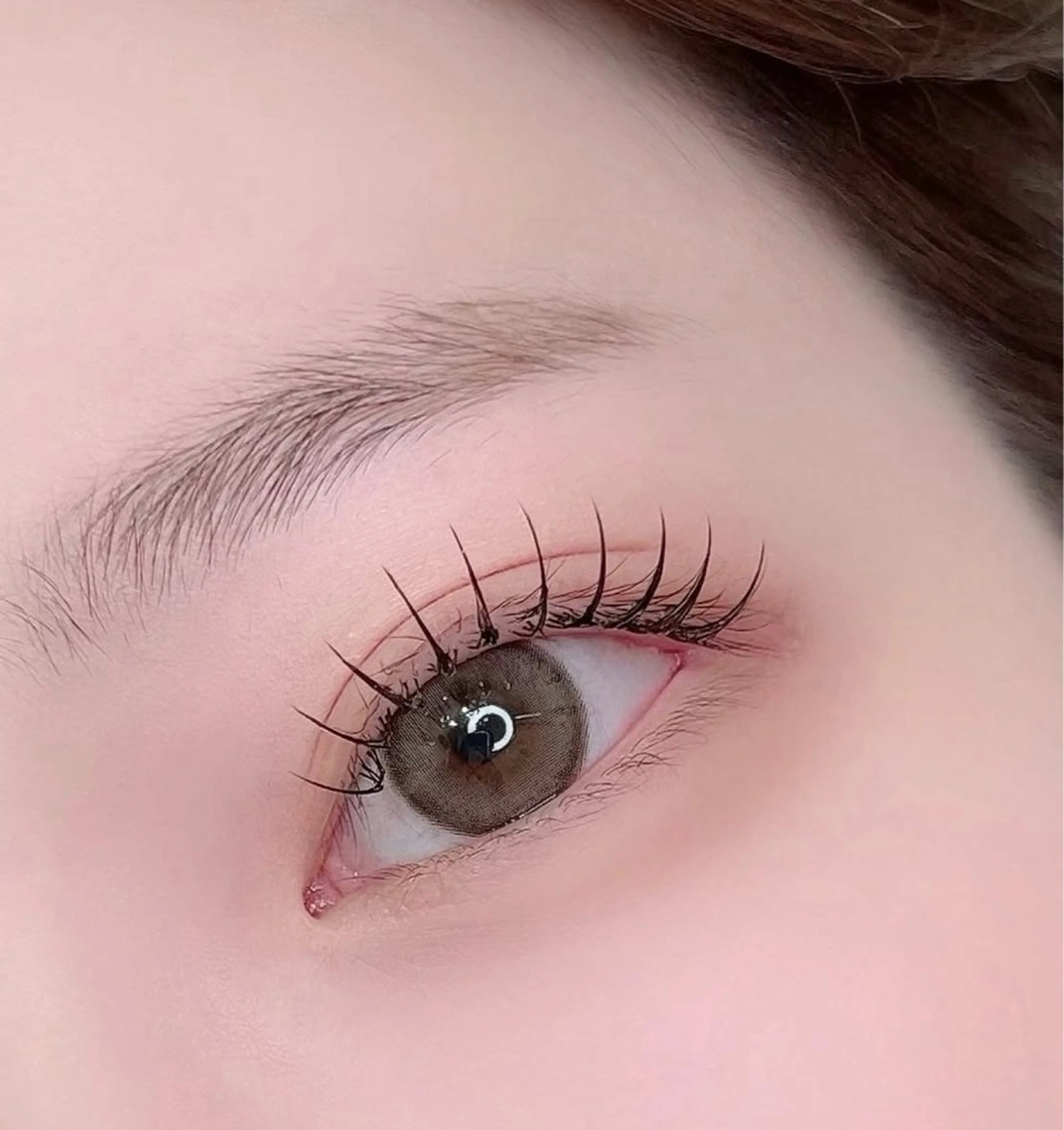 マツエク・マツパ 束感まつ毛 ナチュラル マツエク パリジェンヌ マツエク専門店　玲子のマツエク・マツパデザイン