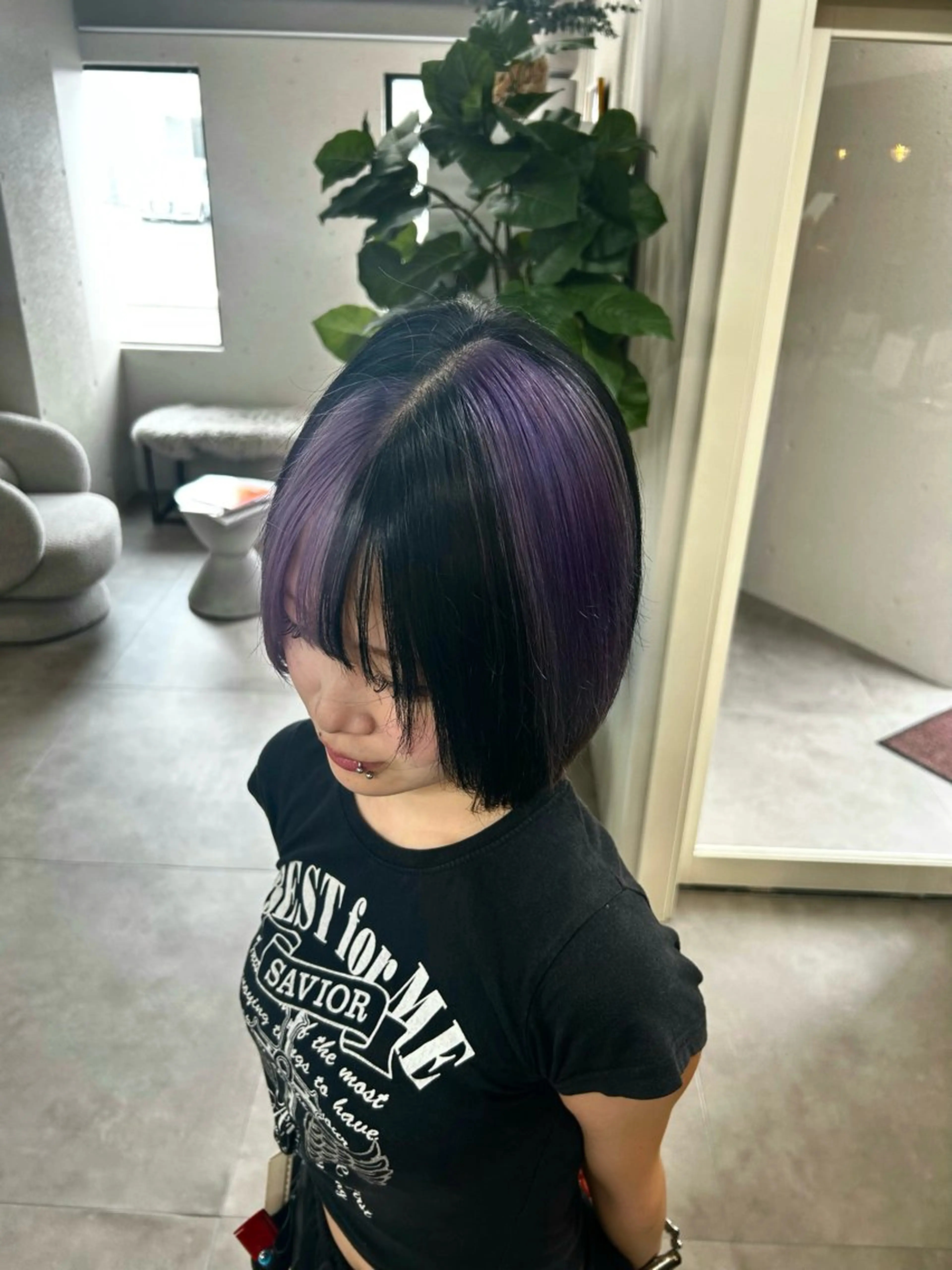 カラー 秦 海来のヘアスタイル