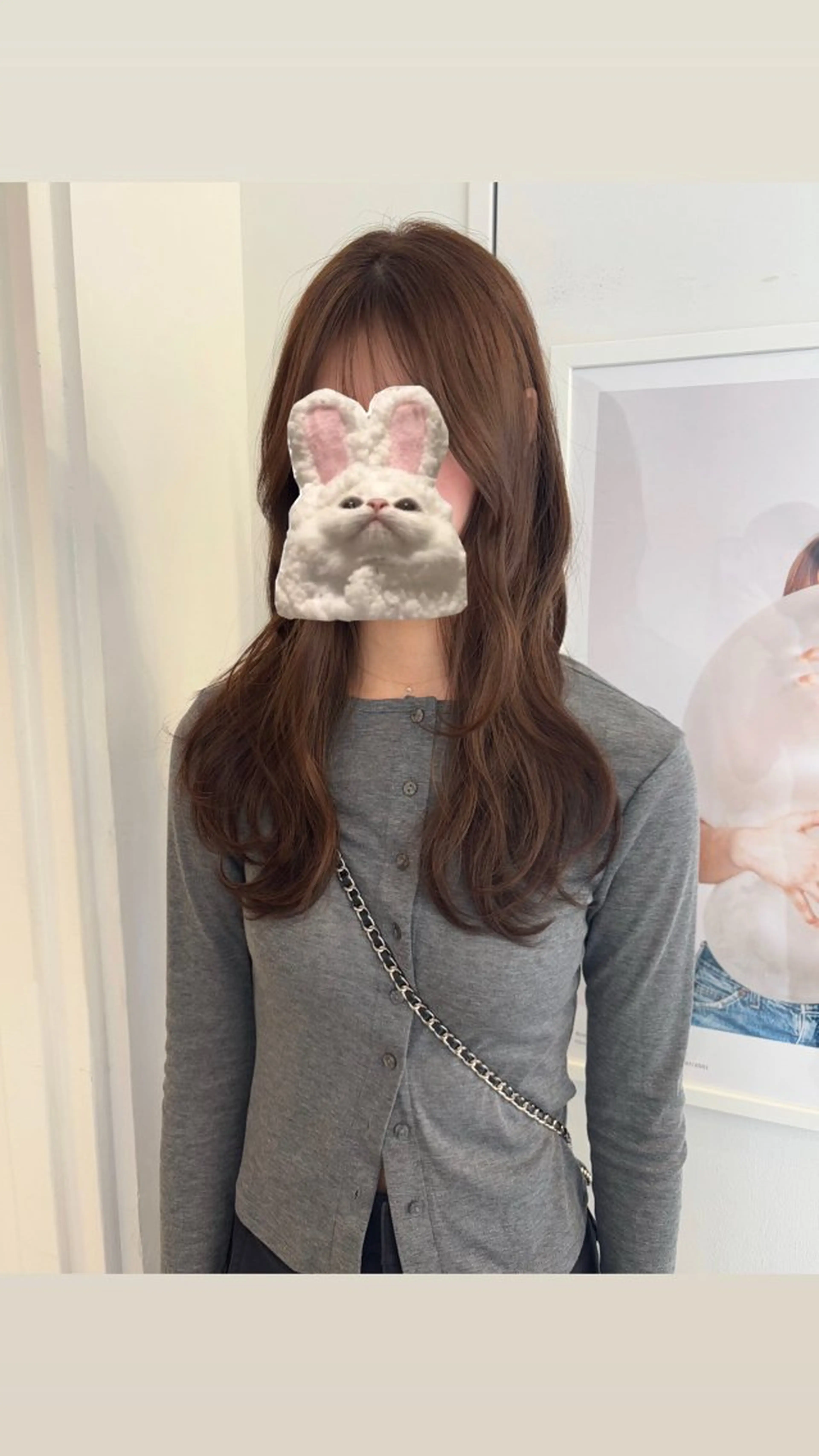 セミロング カラー ヘアカラー riria/ボブ /透明感カラー🎀のヘアスタイル