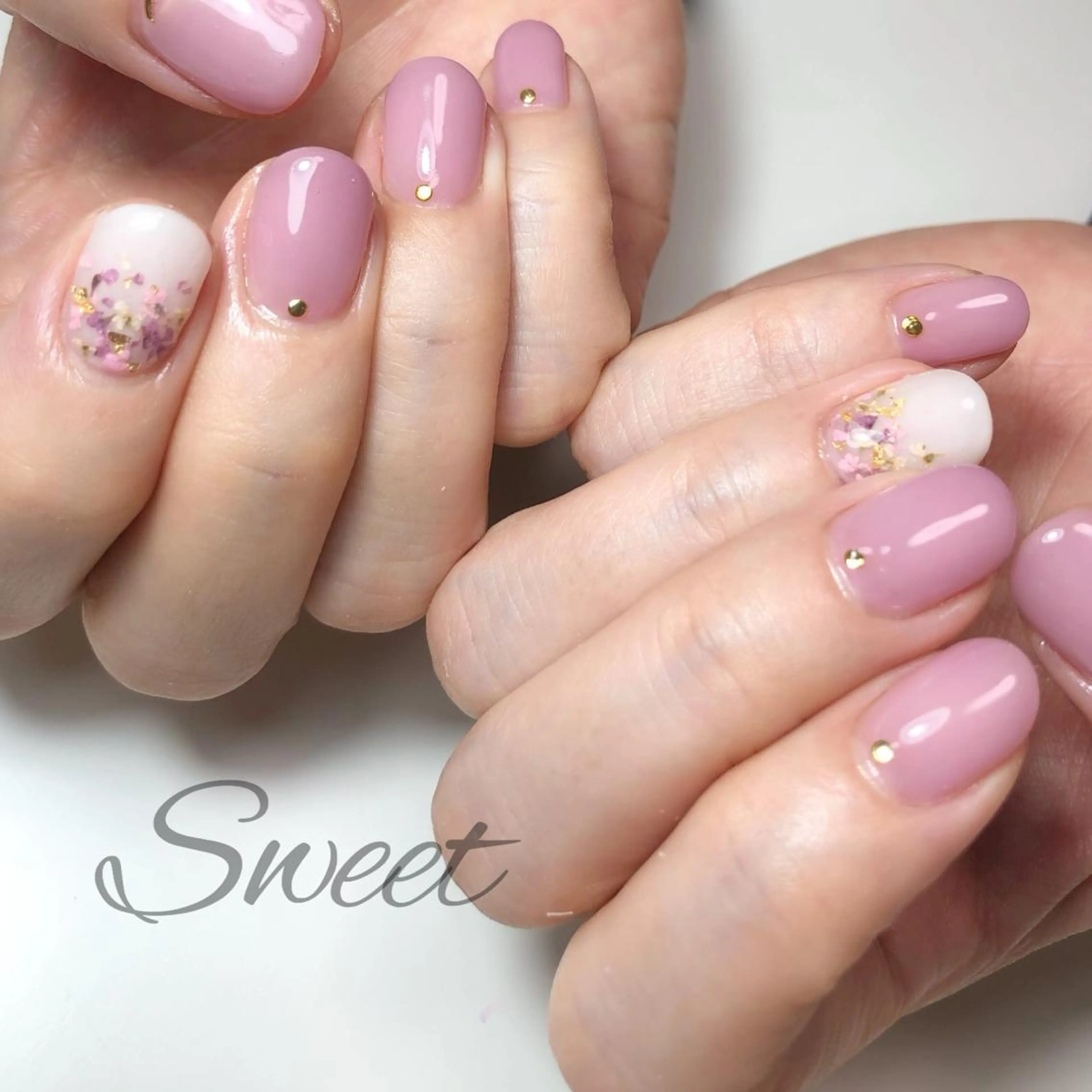 ネイル sweet 仲野陽子のネイルデザイン