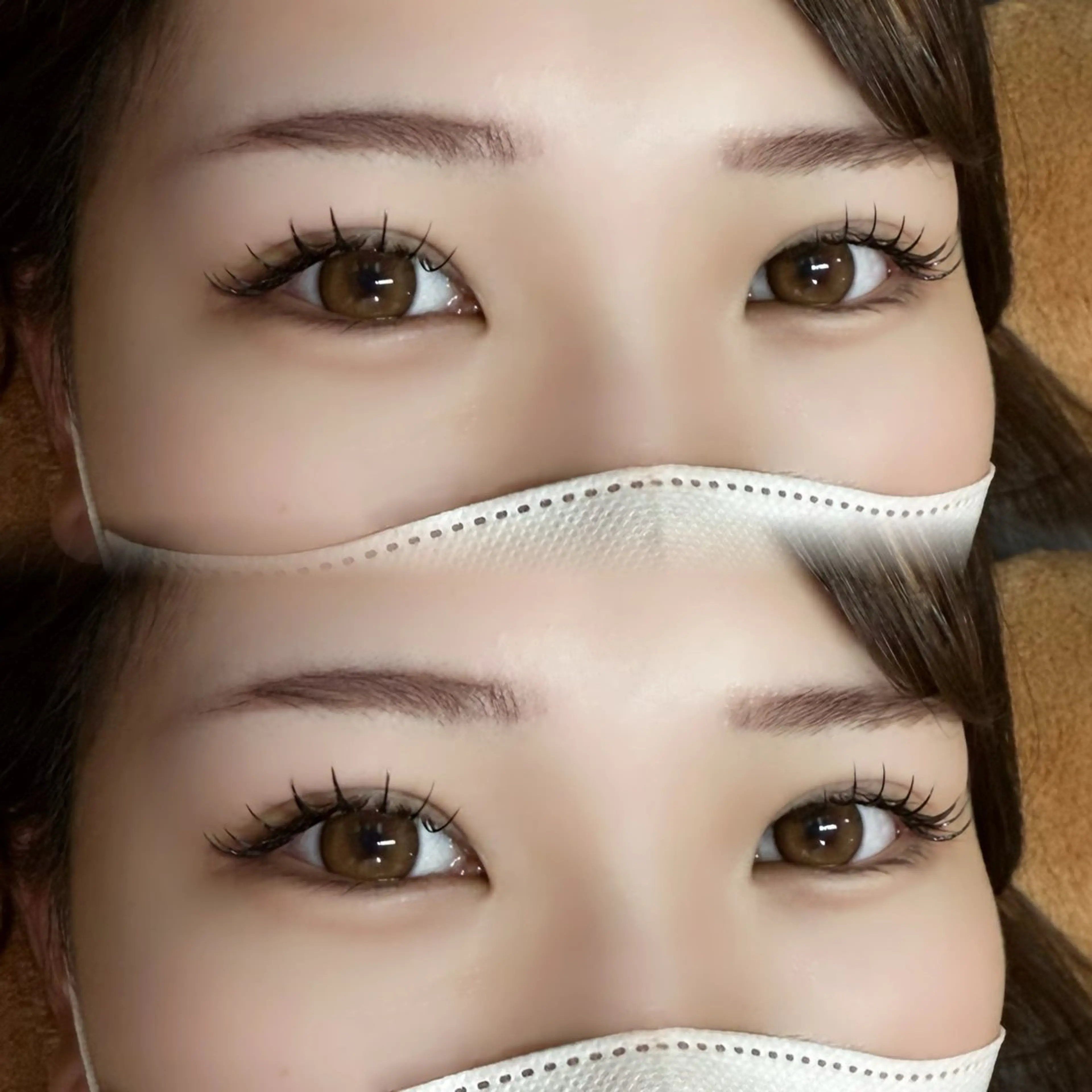 マツエク・マツパ Cカール フラットラッシュ マツエク LUNELLA RENAのマツエク・マツパデザイン