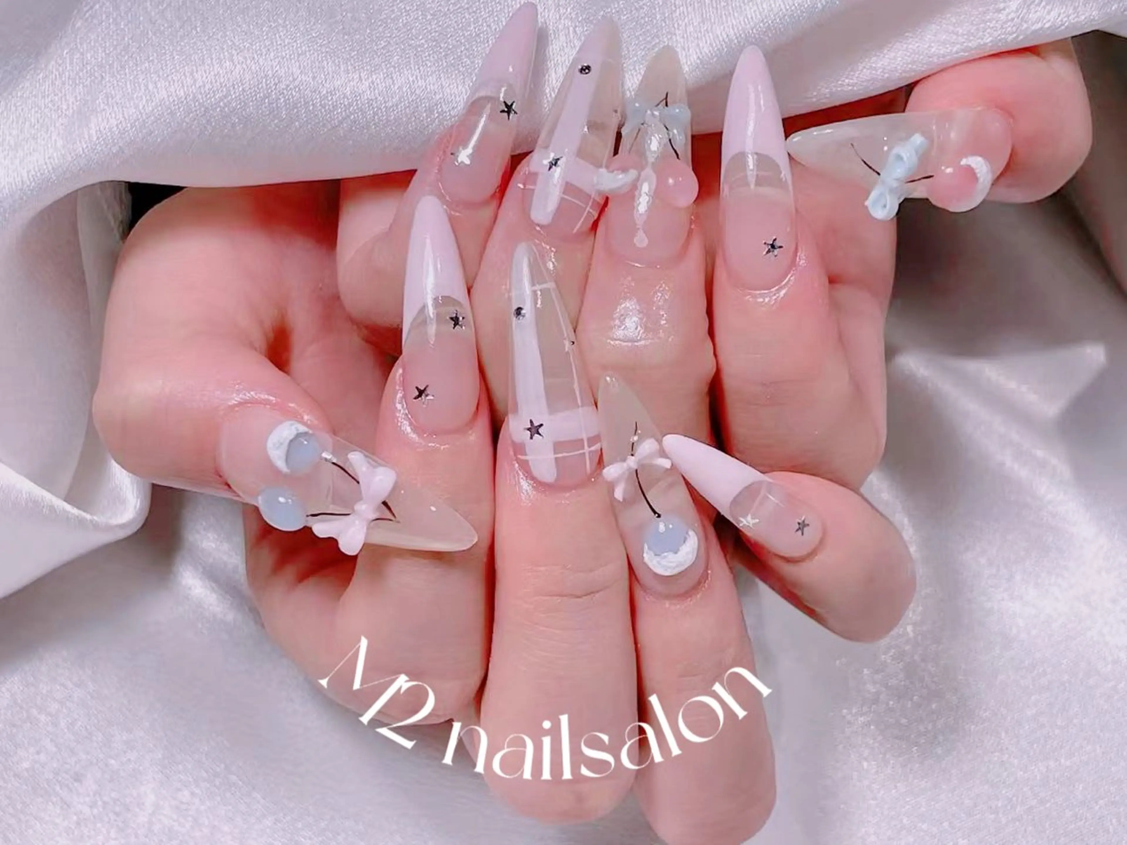 ネイル 長さだし専門店 M2　rikaのネイルデザイン