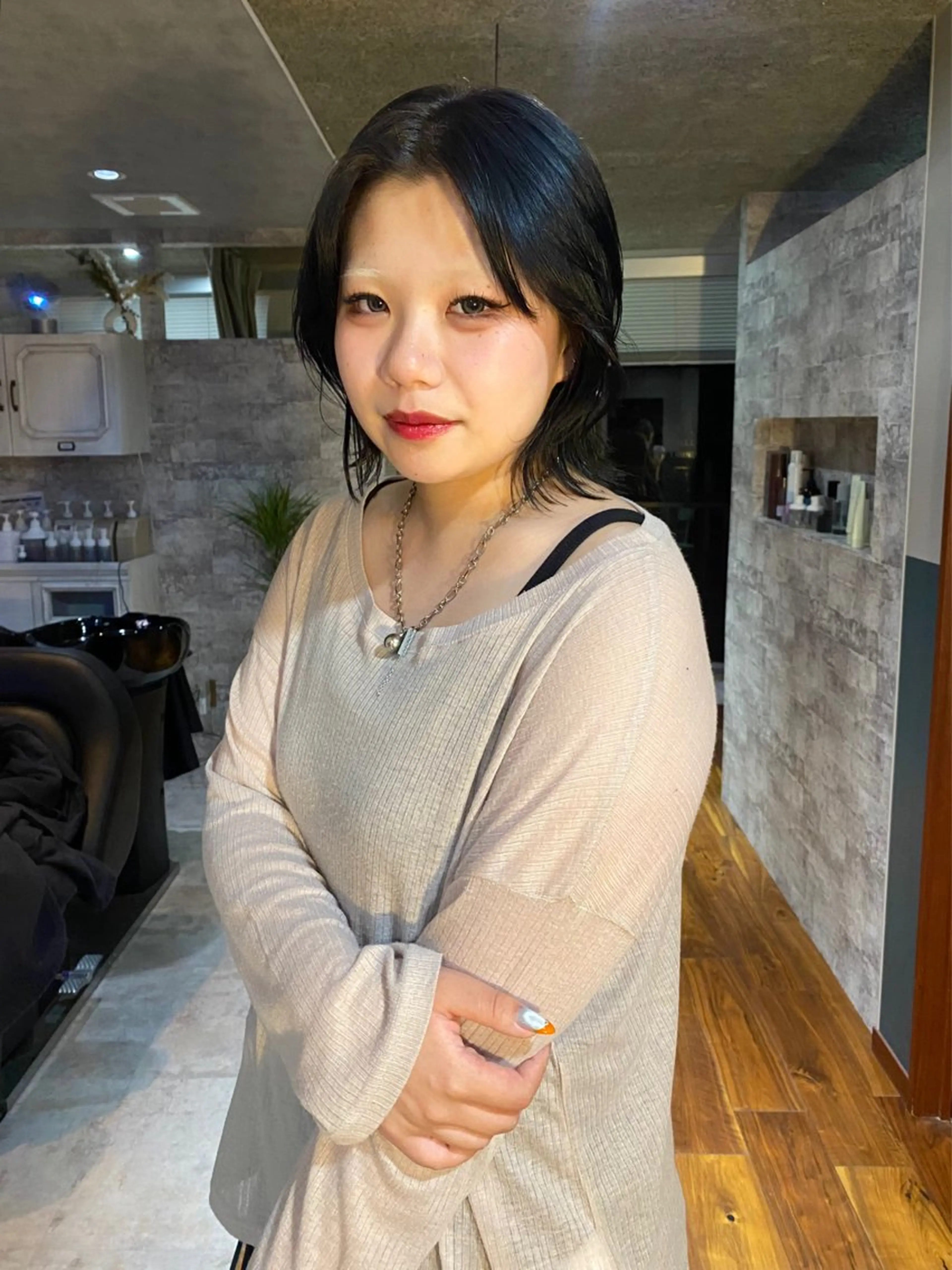 ショート カラー 似合わせカット カット ヘアカラー トリートメント mai / linoah˚✧のヘアスタイル