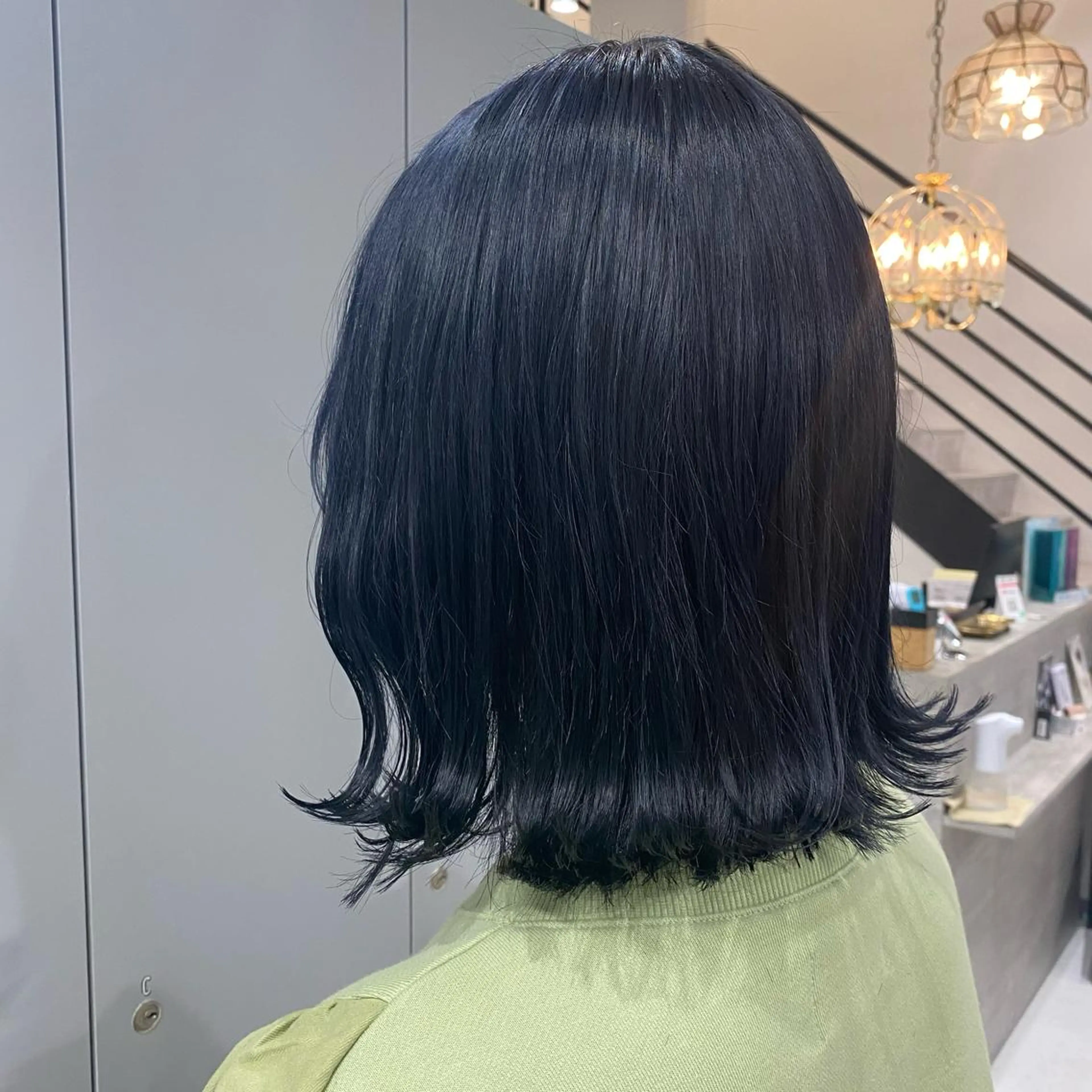 ミディアム 村山 豪歩のヘアスタイル