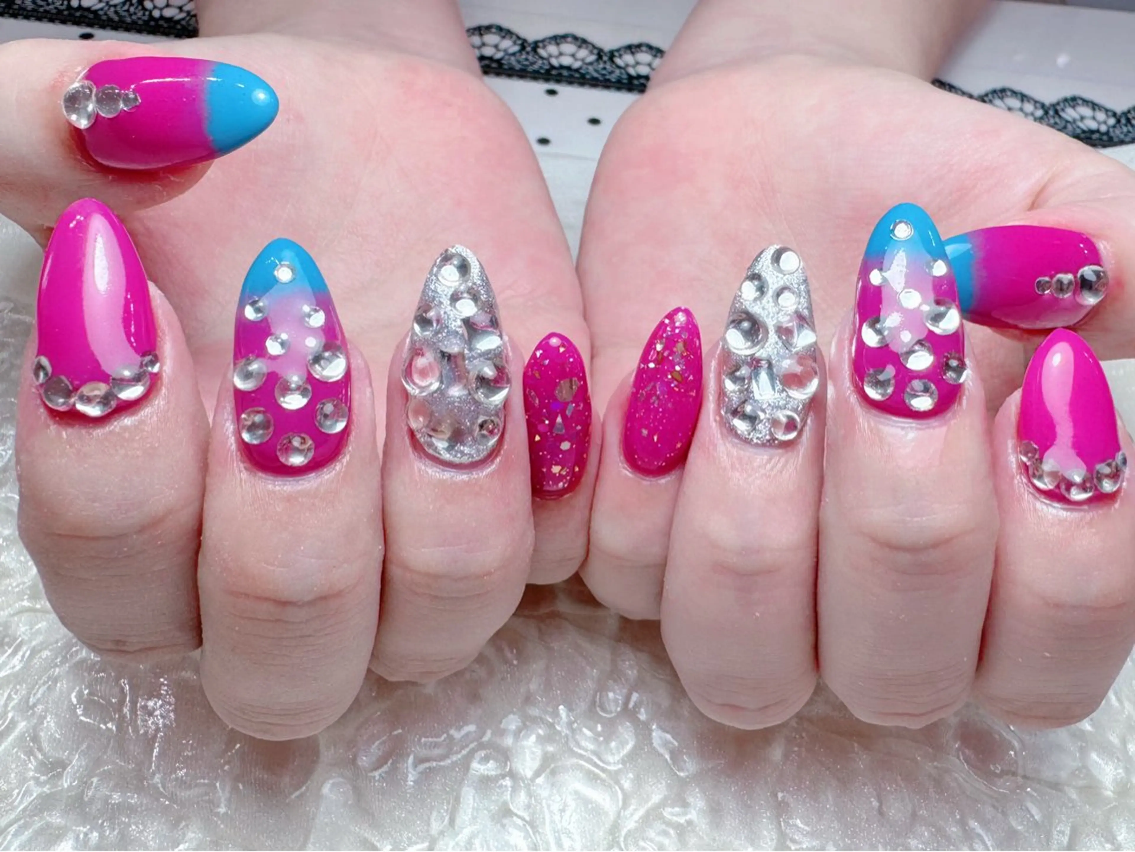 ネイル マジック ミラーのネイルデザイン