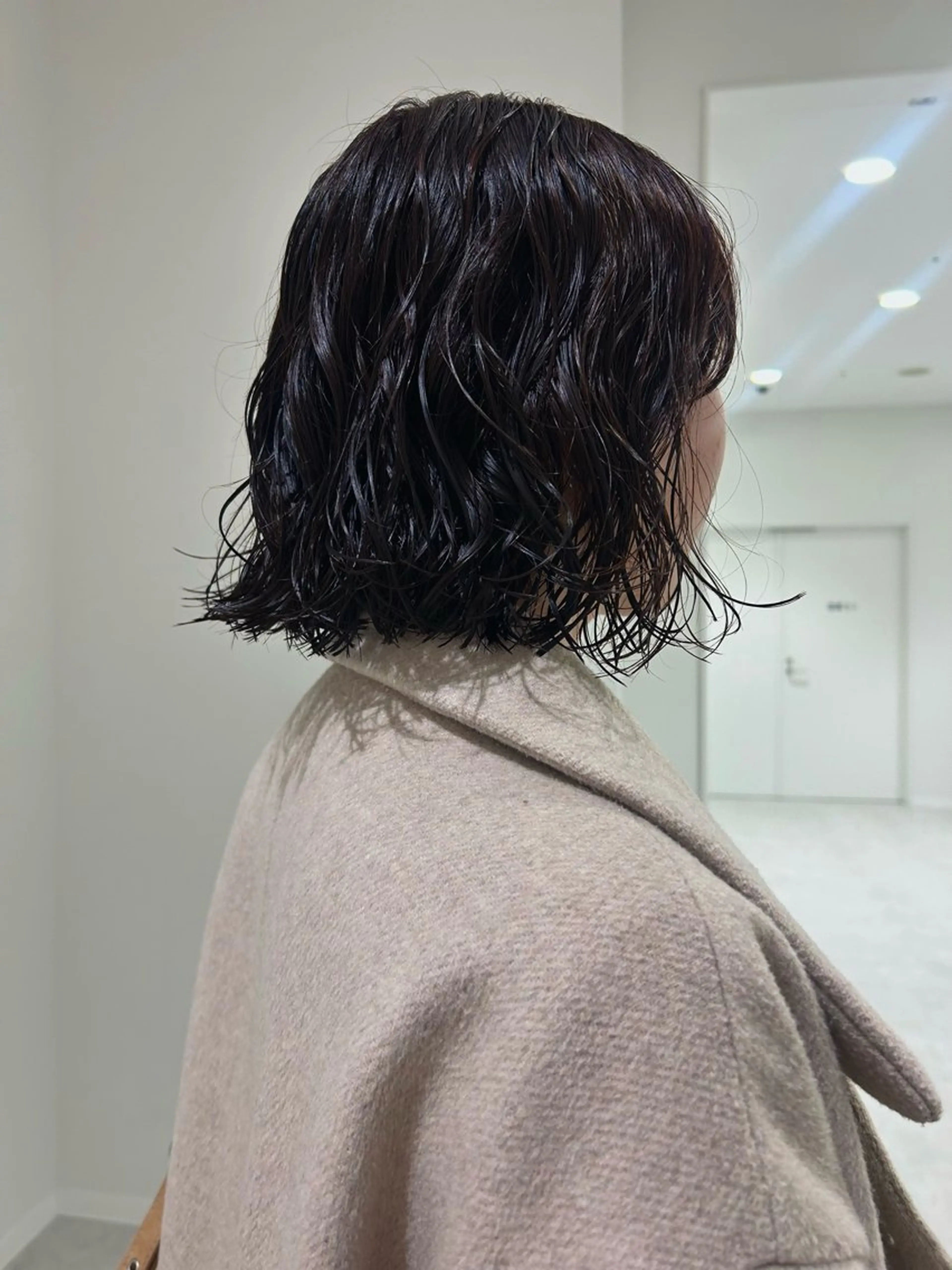ショート パーマ パーマ 👔ボブ﹨髪質改善 ストレート🩳ももかのヘアスタイル
