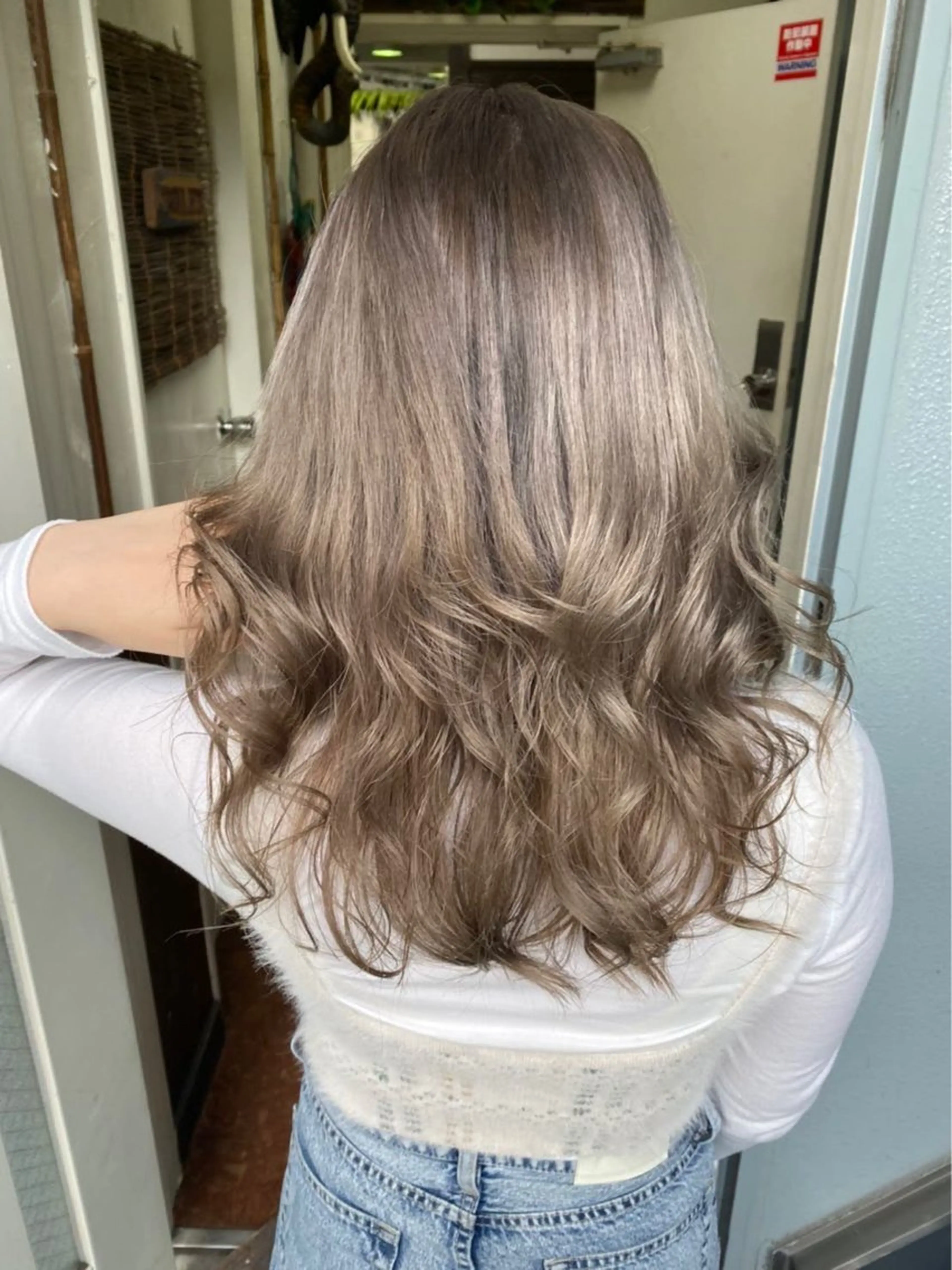 セミロング カラー 🌱透明感カラー☘️ TOYO🌱のヘアスタイル