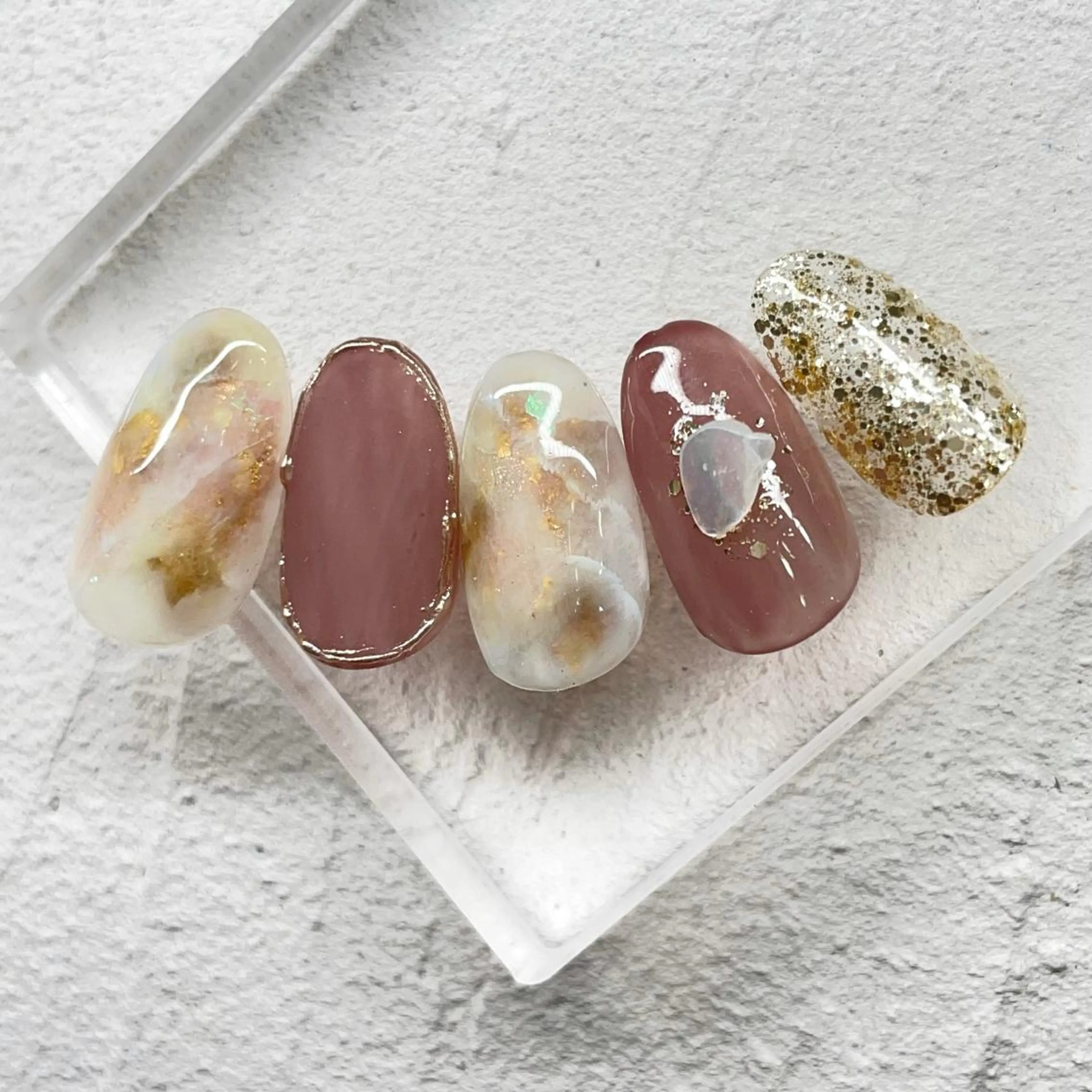 セミロング Lety total beautyのネイルデザイン