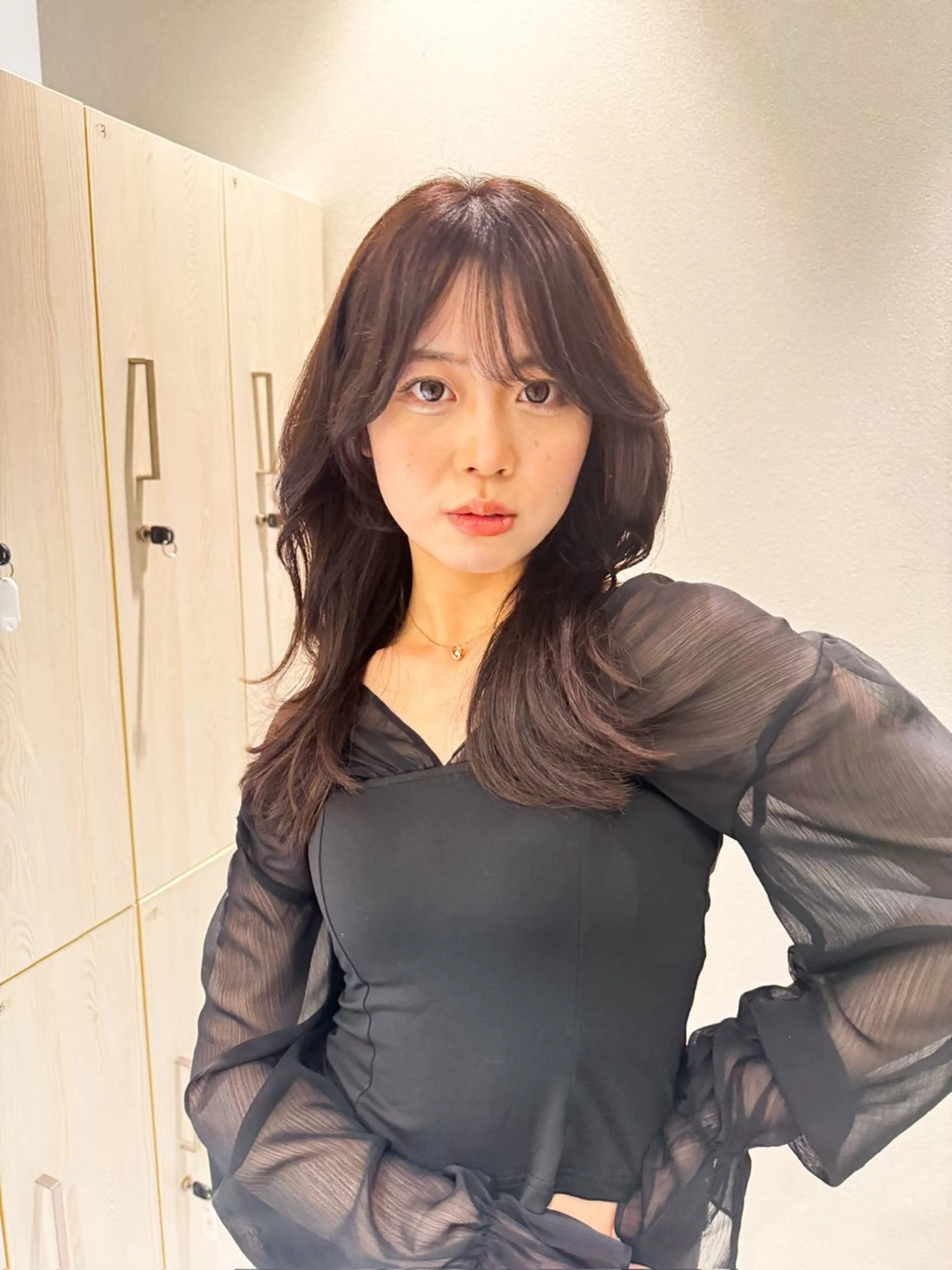 セミロング カラー カット ヘアカラー トリートメント ✂️似合わせの魔術師 石田一樹✂️のヘアスタイル