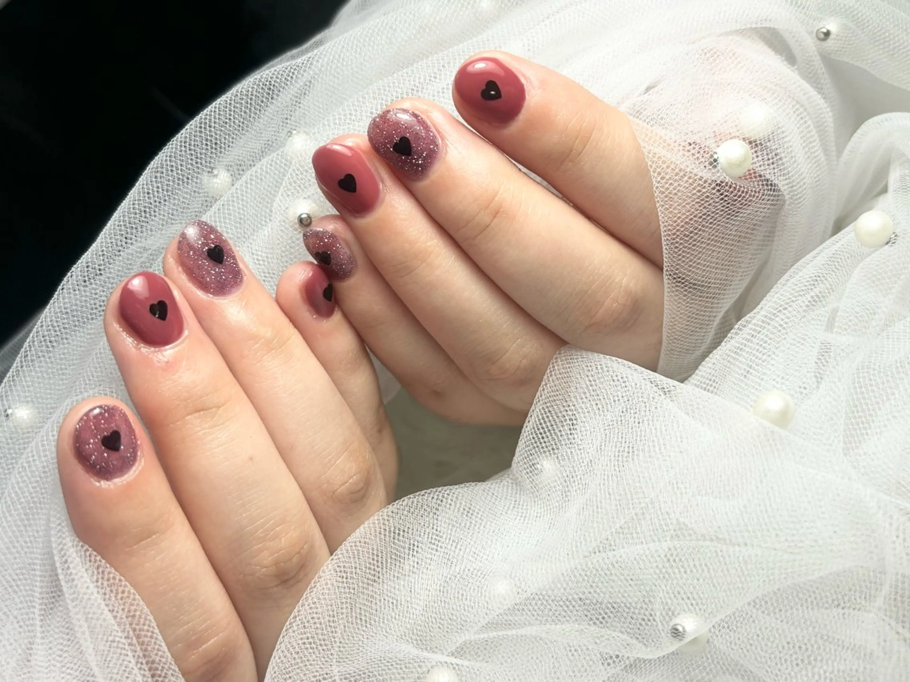 ネイル 春ネイル ハンドネイル MIKA ♡の眉毛・アイブロウイメージ