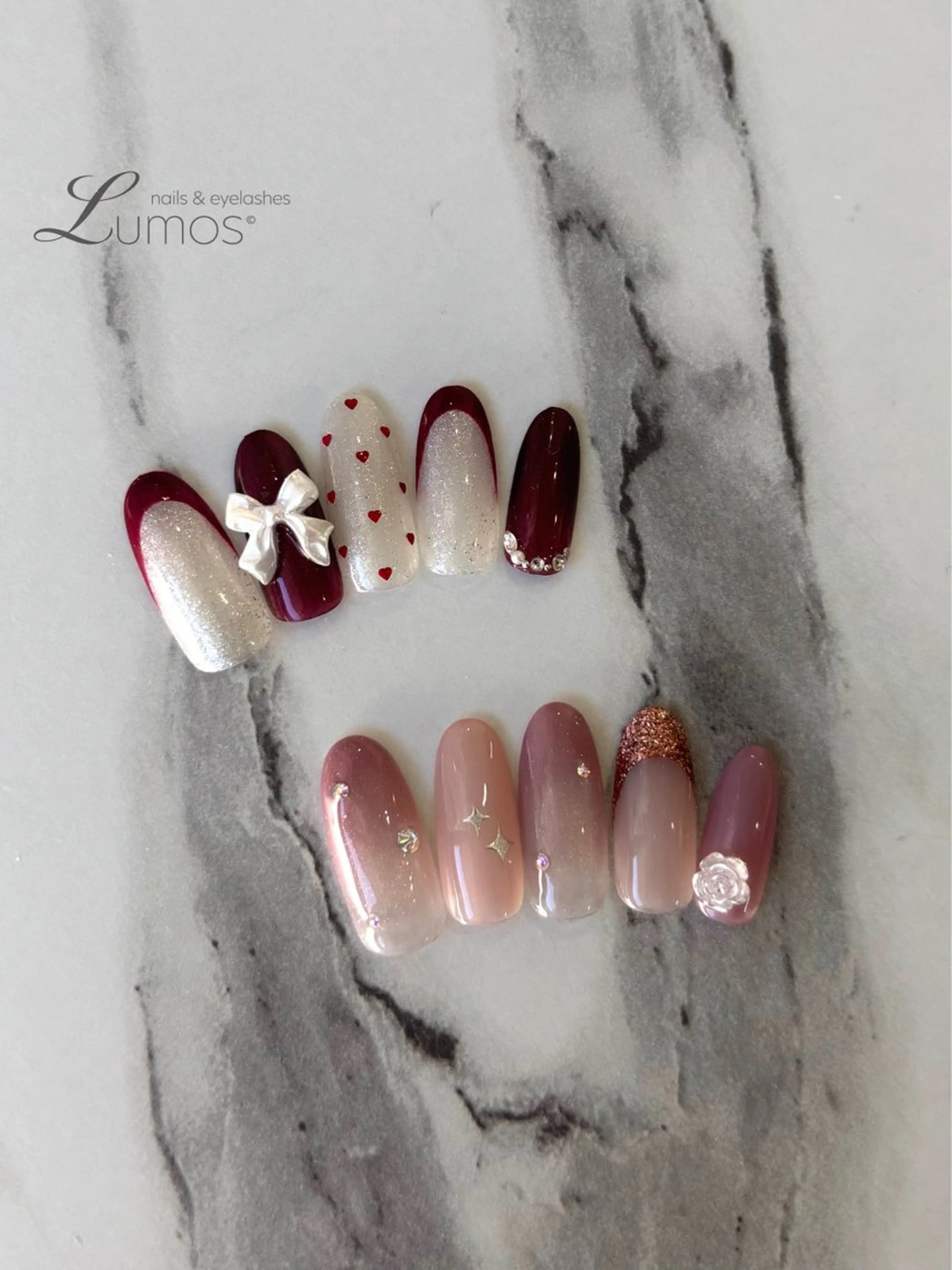 ネイル アートネイル Lumos Rikaのネイルデザイン