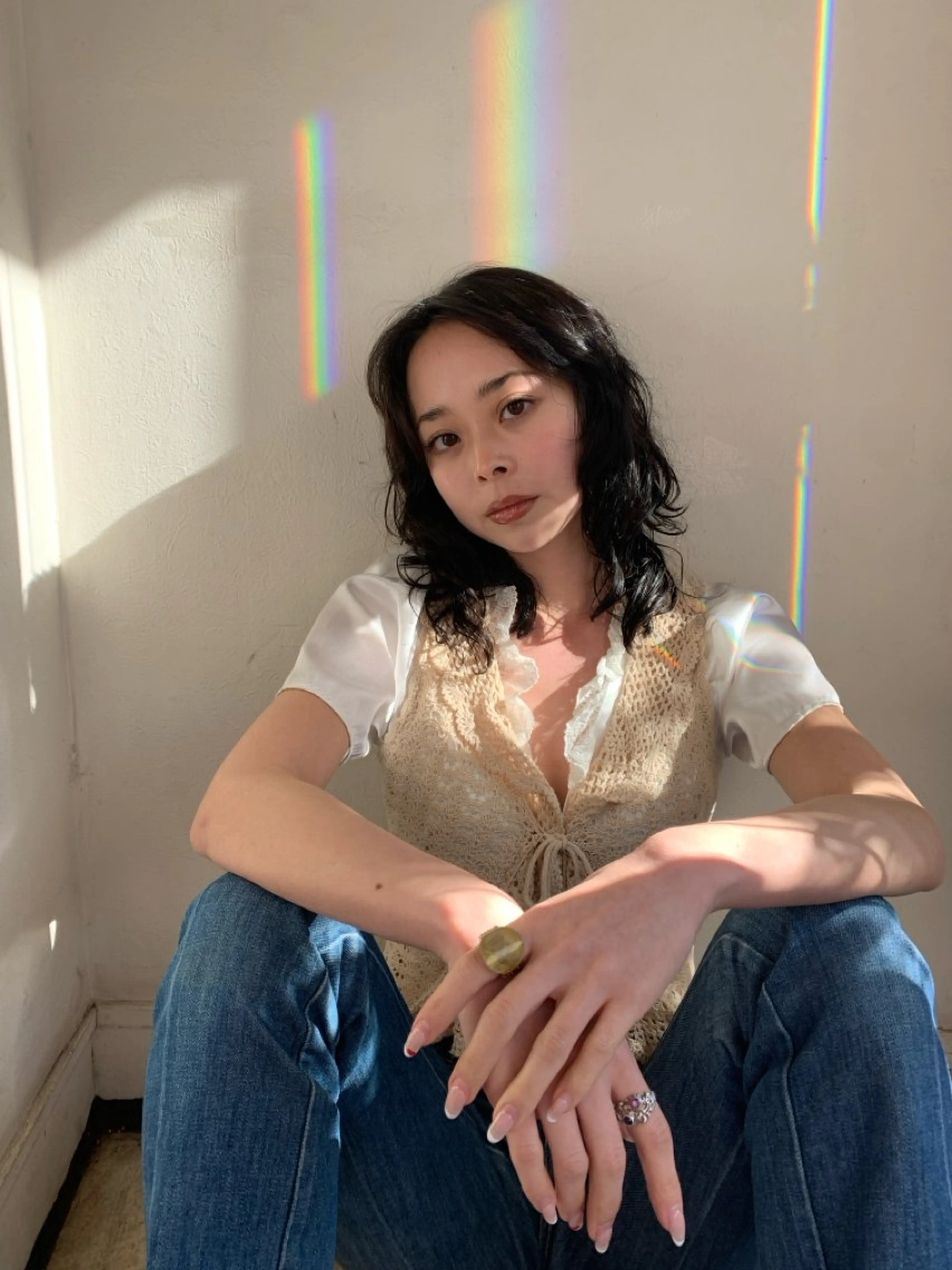 ミディアム カラー パーマ 【takk】 ナカヤママサヨシのヘアスタイル