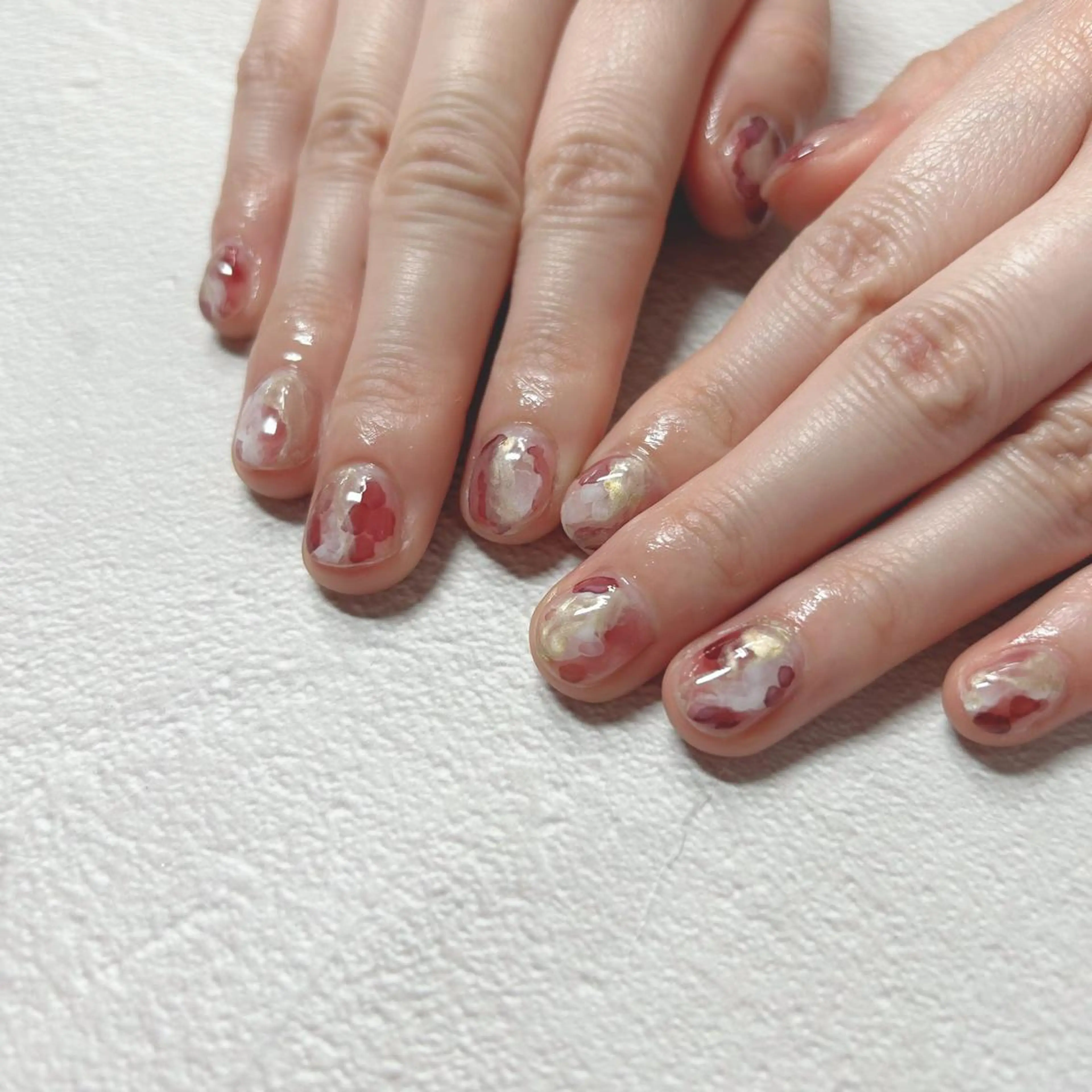 ネイル ニュアンスネイル coconailミユ 🎀のネイルデザイン