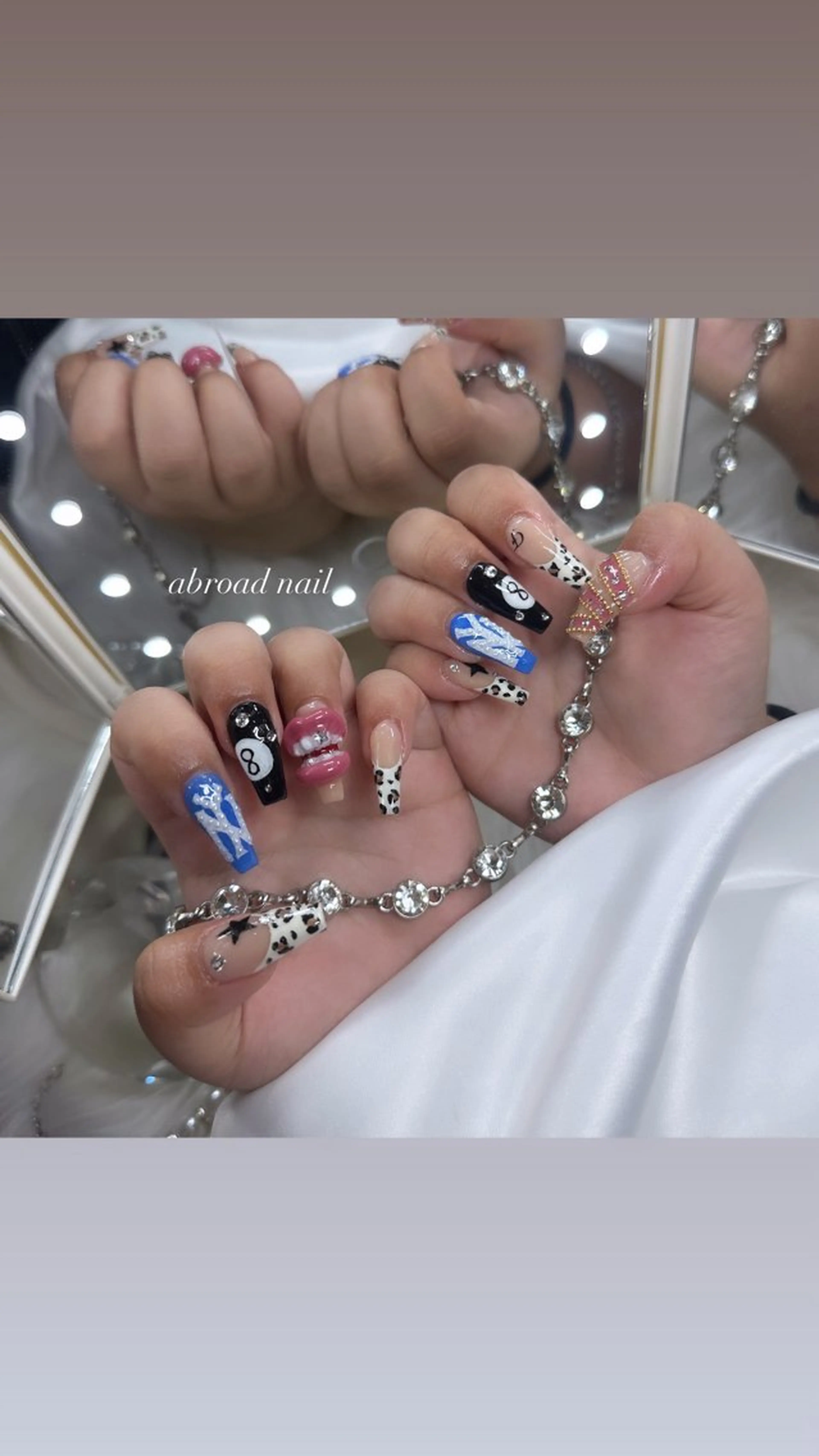 ネイル 加納 莉音のネイルデザイン