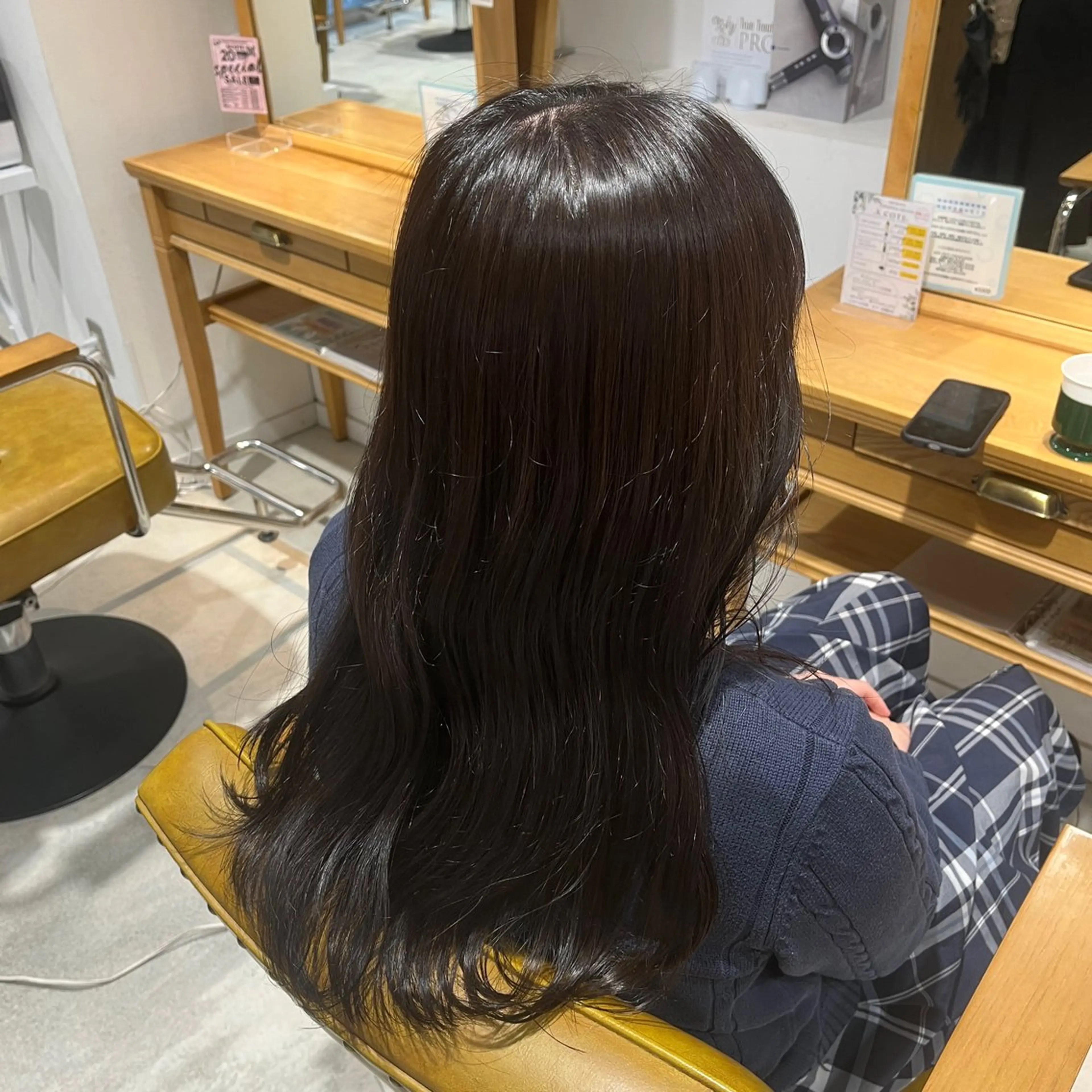 カラー 学生 ヘアカラー トリートメント 柳樂 響のヘアスタイル