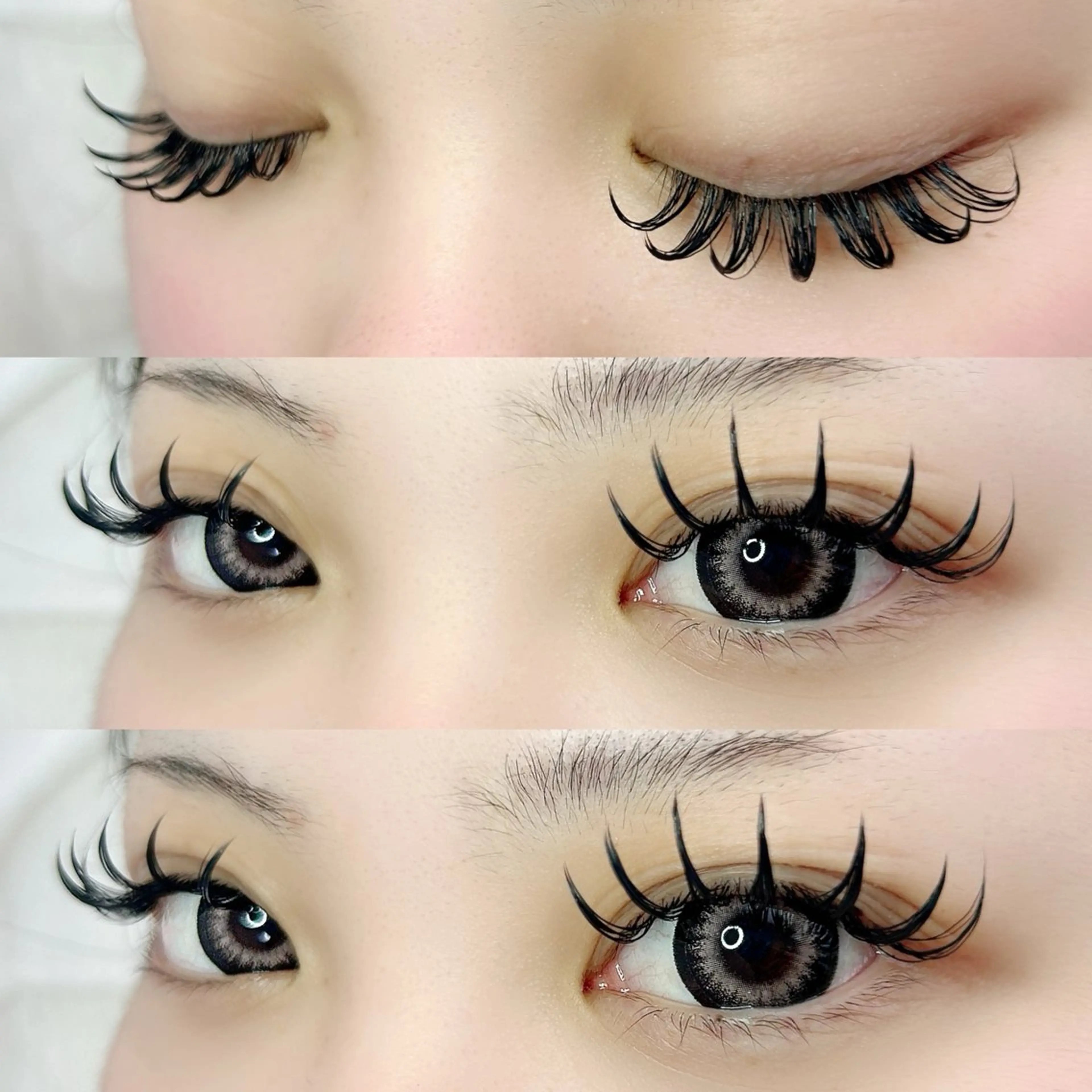 マツエク・マツパ マツエク no.i 新越谷駅前店所属・Reina ☺︎のマツエク・マツパデザイン