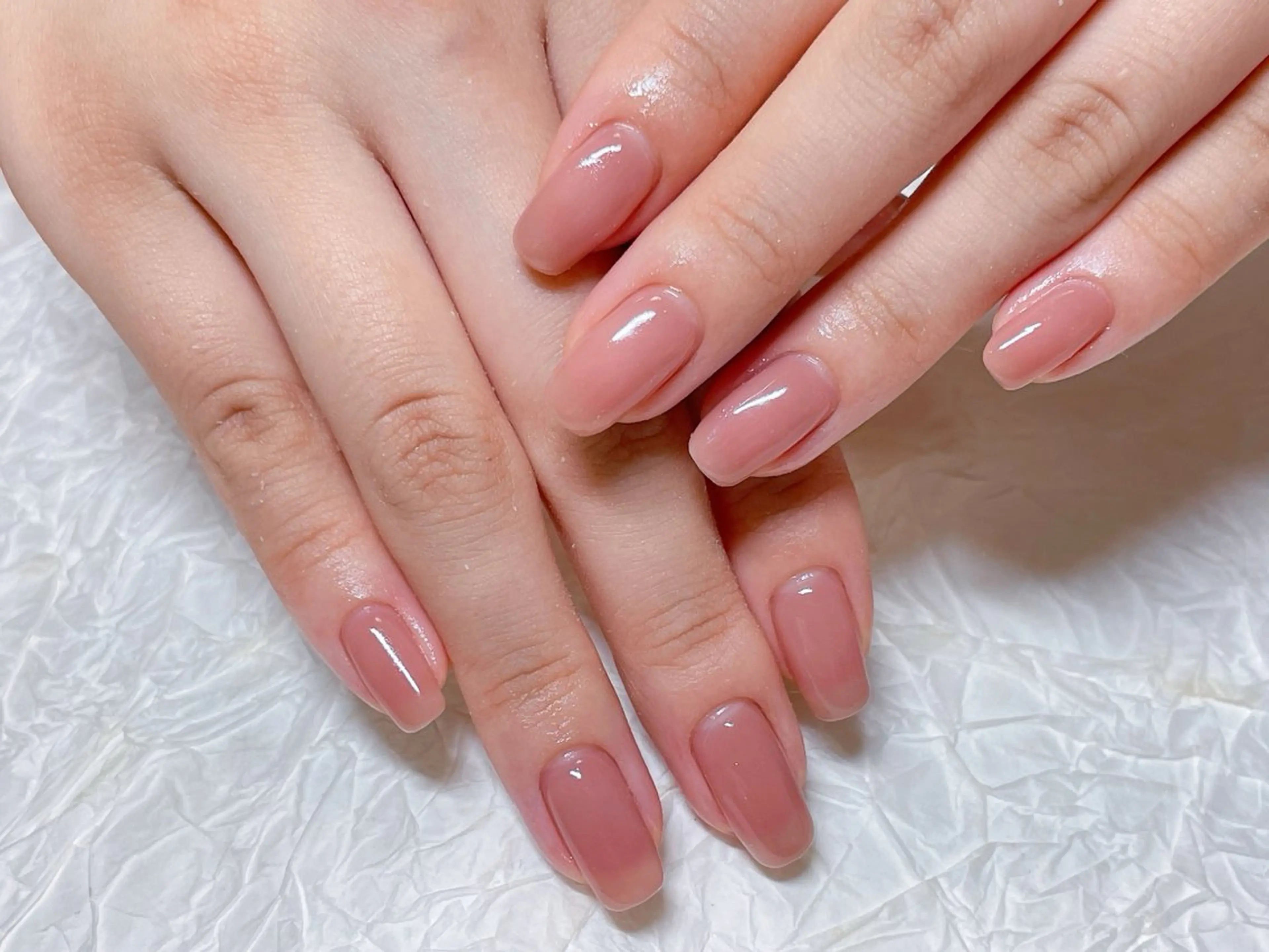 ネイル ブラウン 春ネイル ハンドネイル ハンドケア ゆ か_Nails💫のネイルデザイン