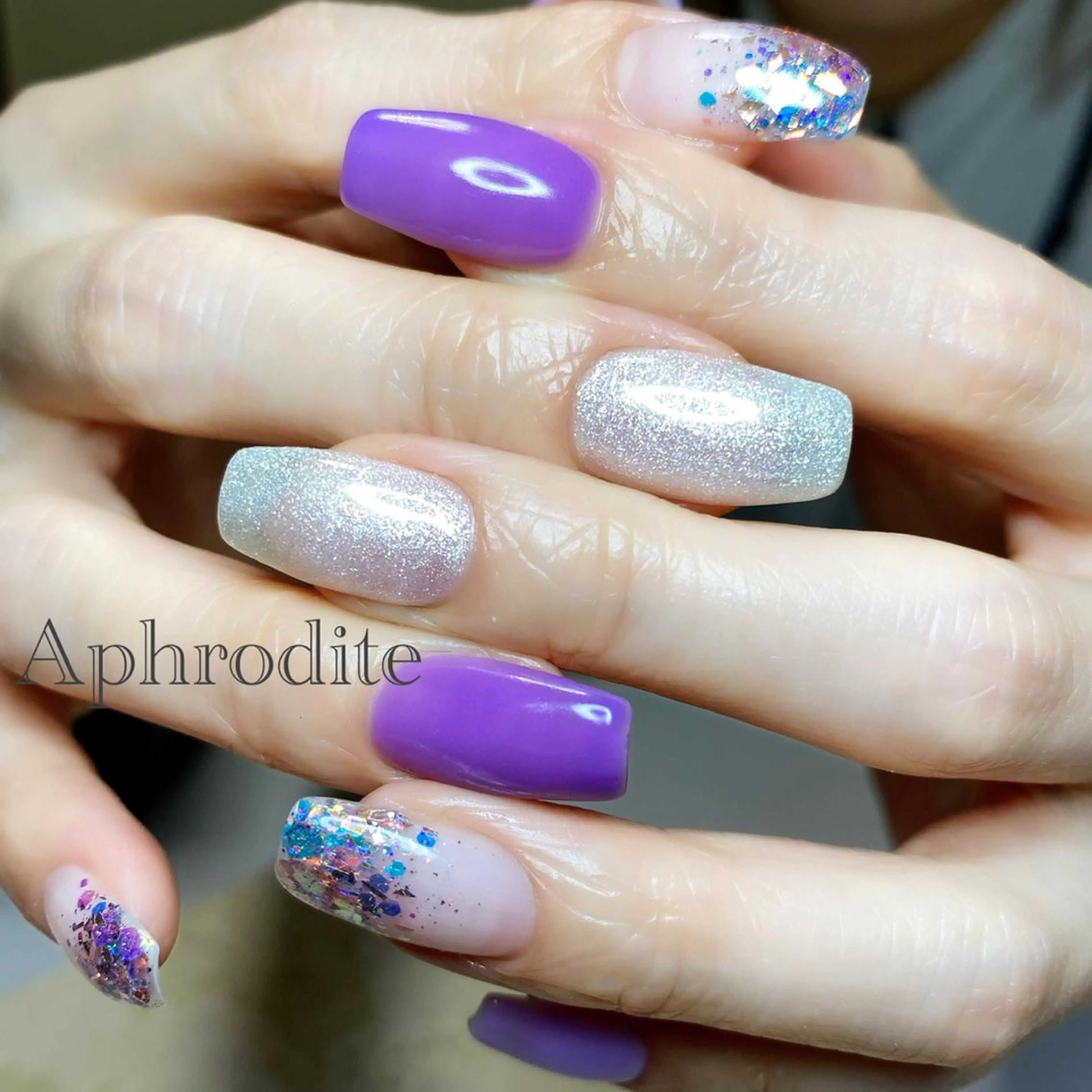 ネイル Aphrodite パラジェル認定サロンのネイルデザイン