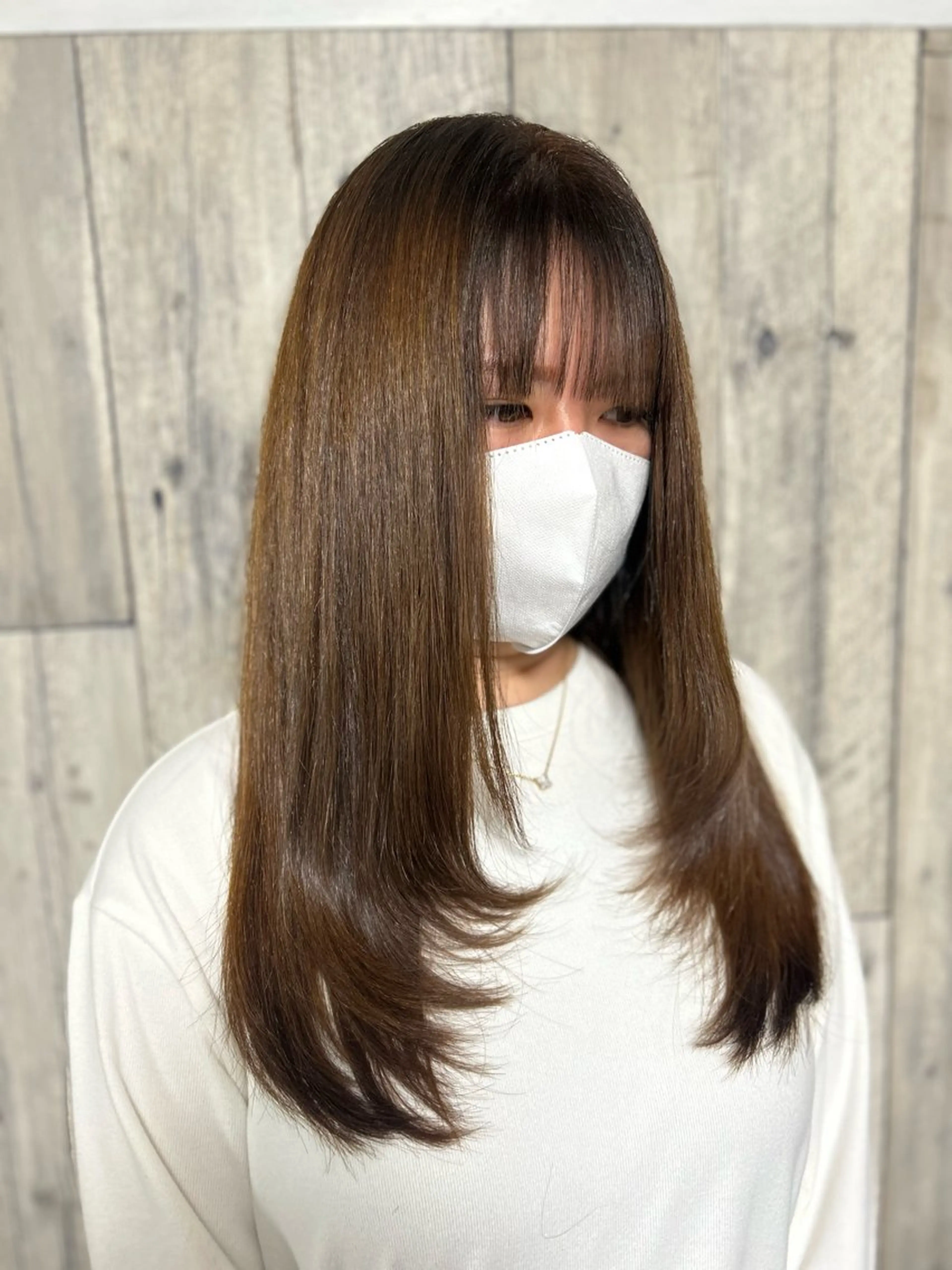 ロング カラー ヘアカラー トリートメント 🌈アイスアウト🌈 Mahoのヘアスタイル