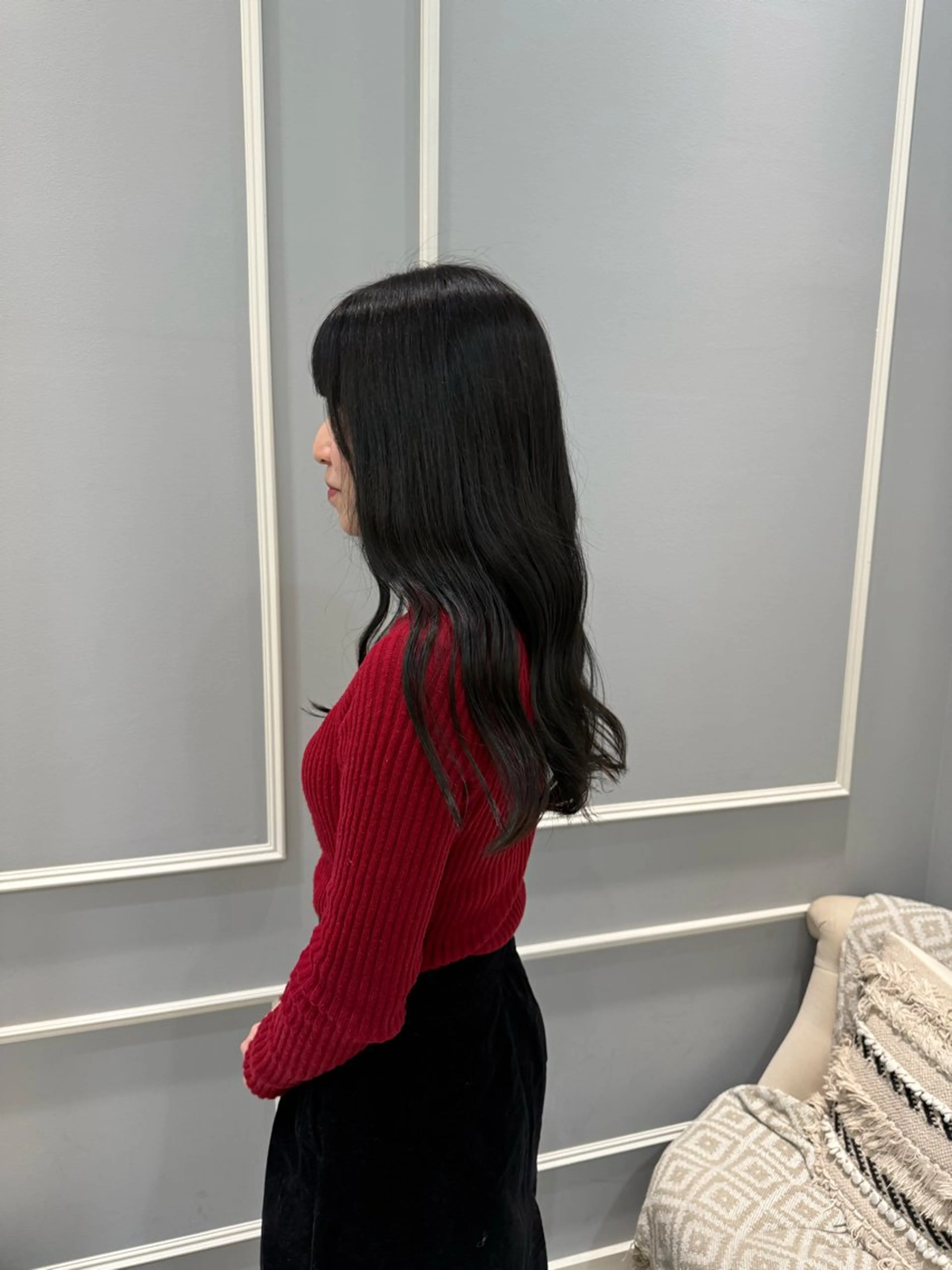 ロング アッシュ アッシュグレー アッシュグレージュ 銀座/🎀 𝑹𝒖𝒂𝒏🎀のヘアスタイル