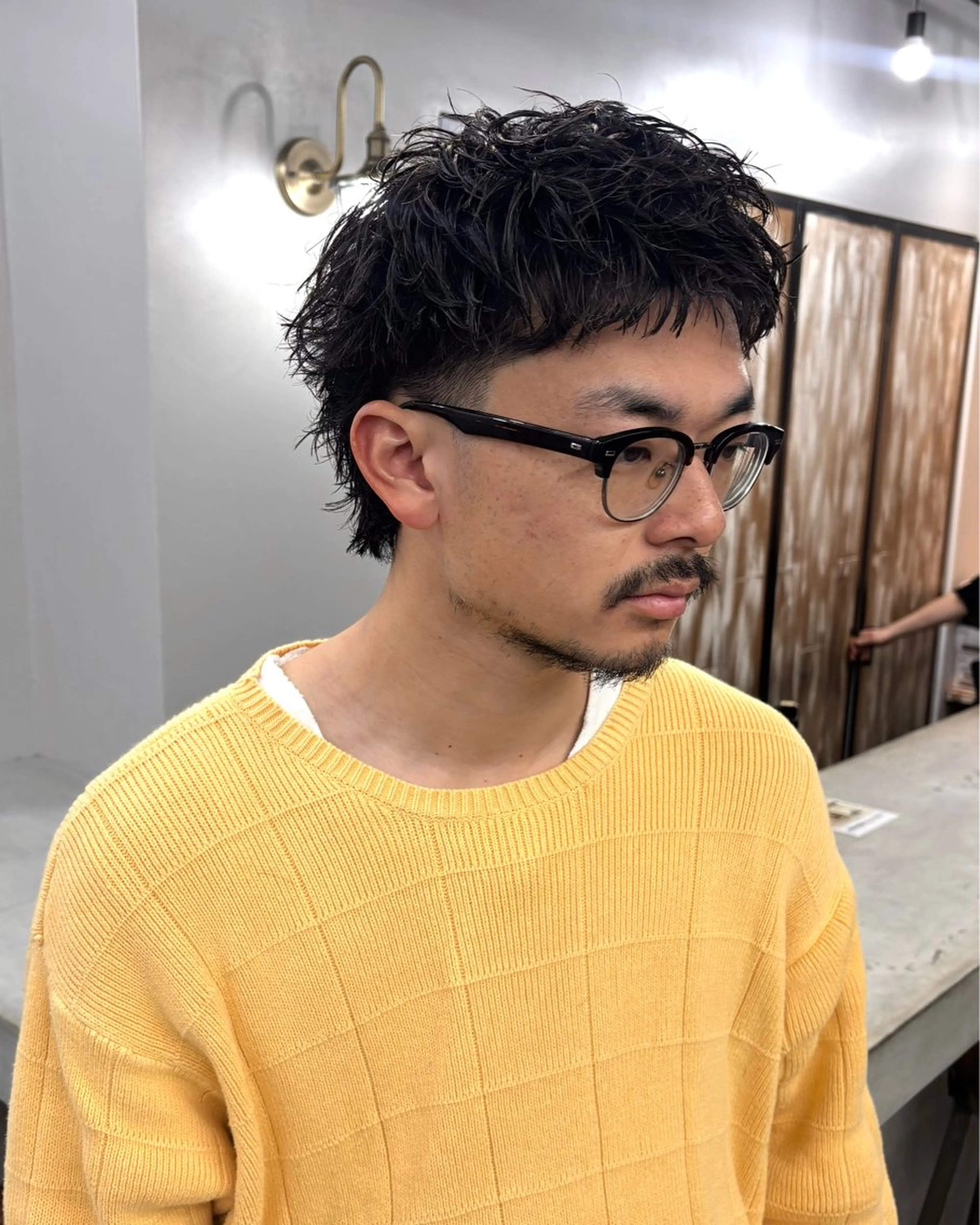 ショート パーマ メンズ マレットヘア ショートヘア カット パーマ 💈メンズ特化💈 テッペイのヘアスタイル