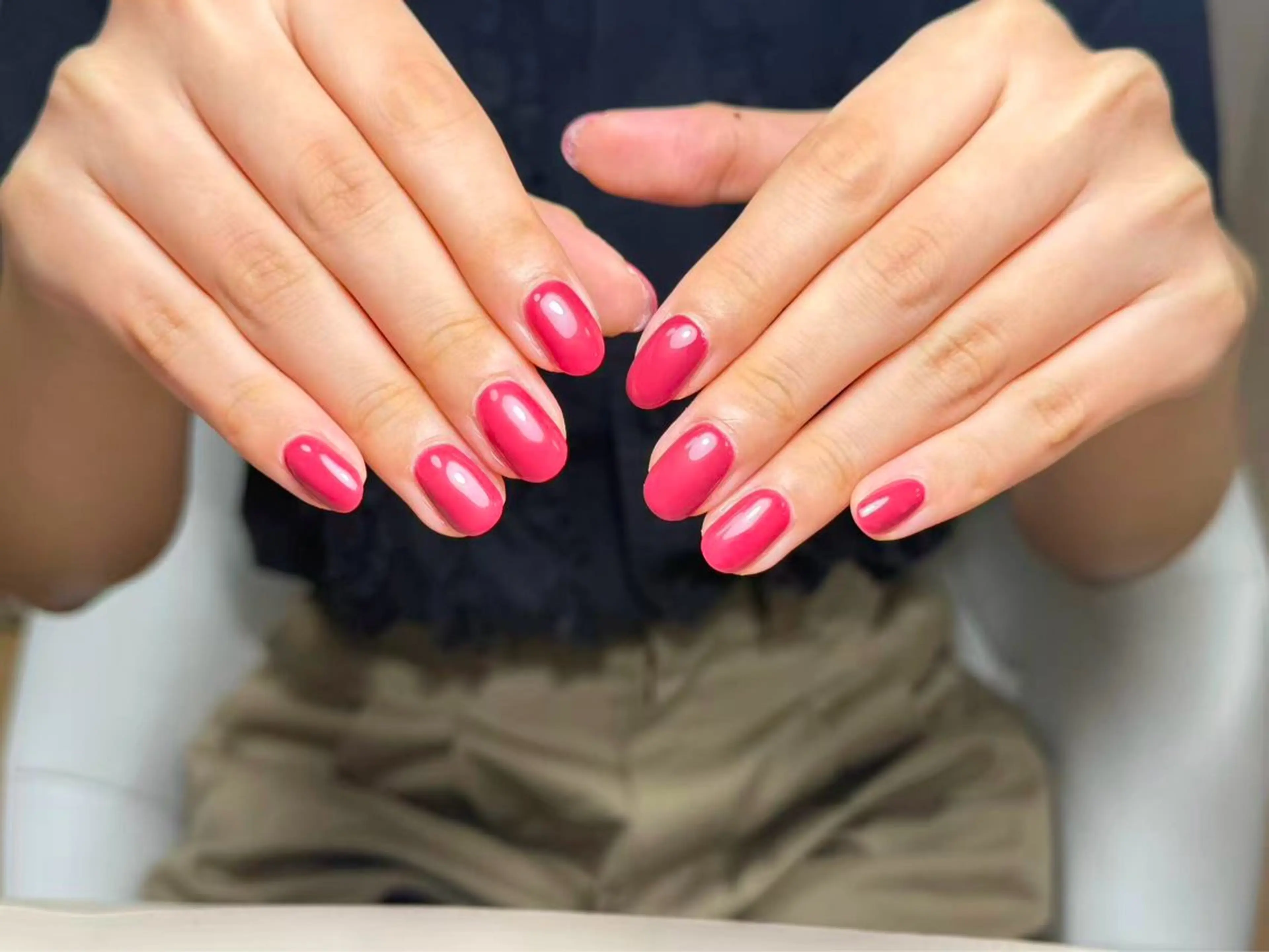 ネイル 長さだし専門 Moominのネイルデザイン