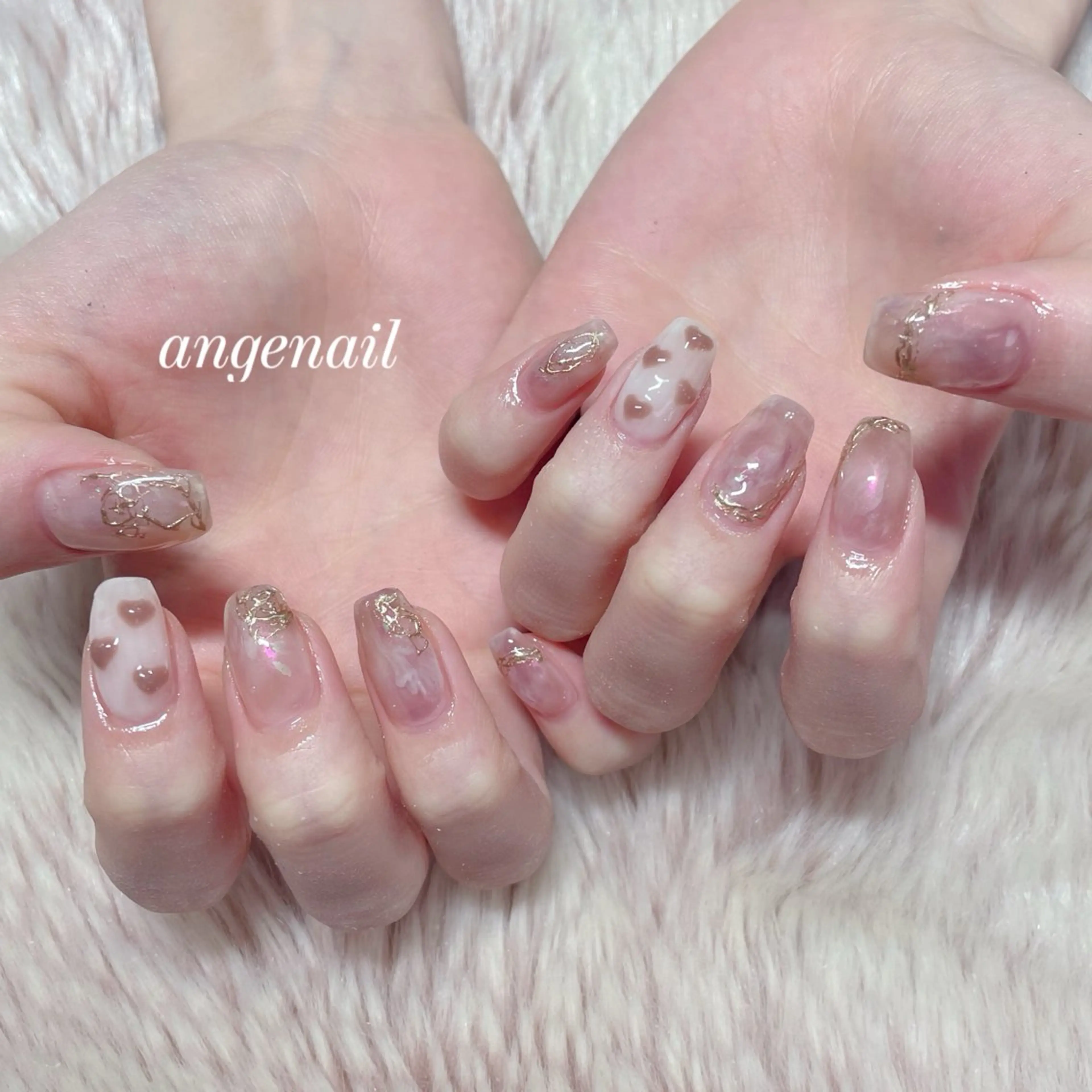 ネイル ハンドネイル オーナーネイリスト MAKIのネイルデザイン