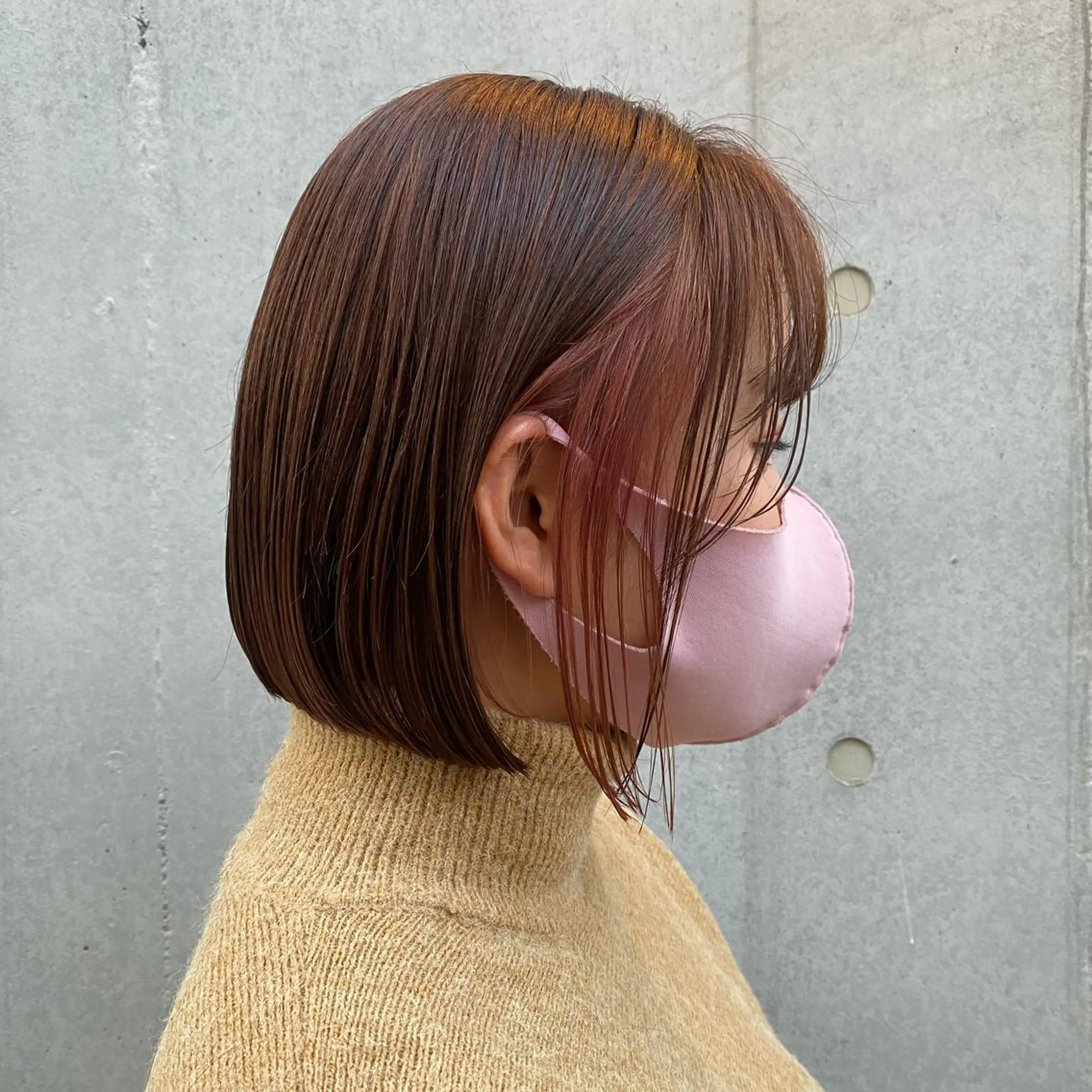 ショート カラー 🪭risa 暖色/レイヤー🪭のヘアスタイル