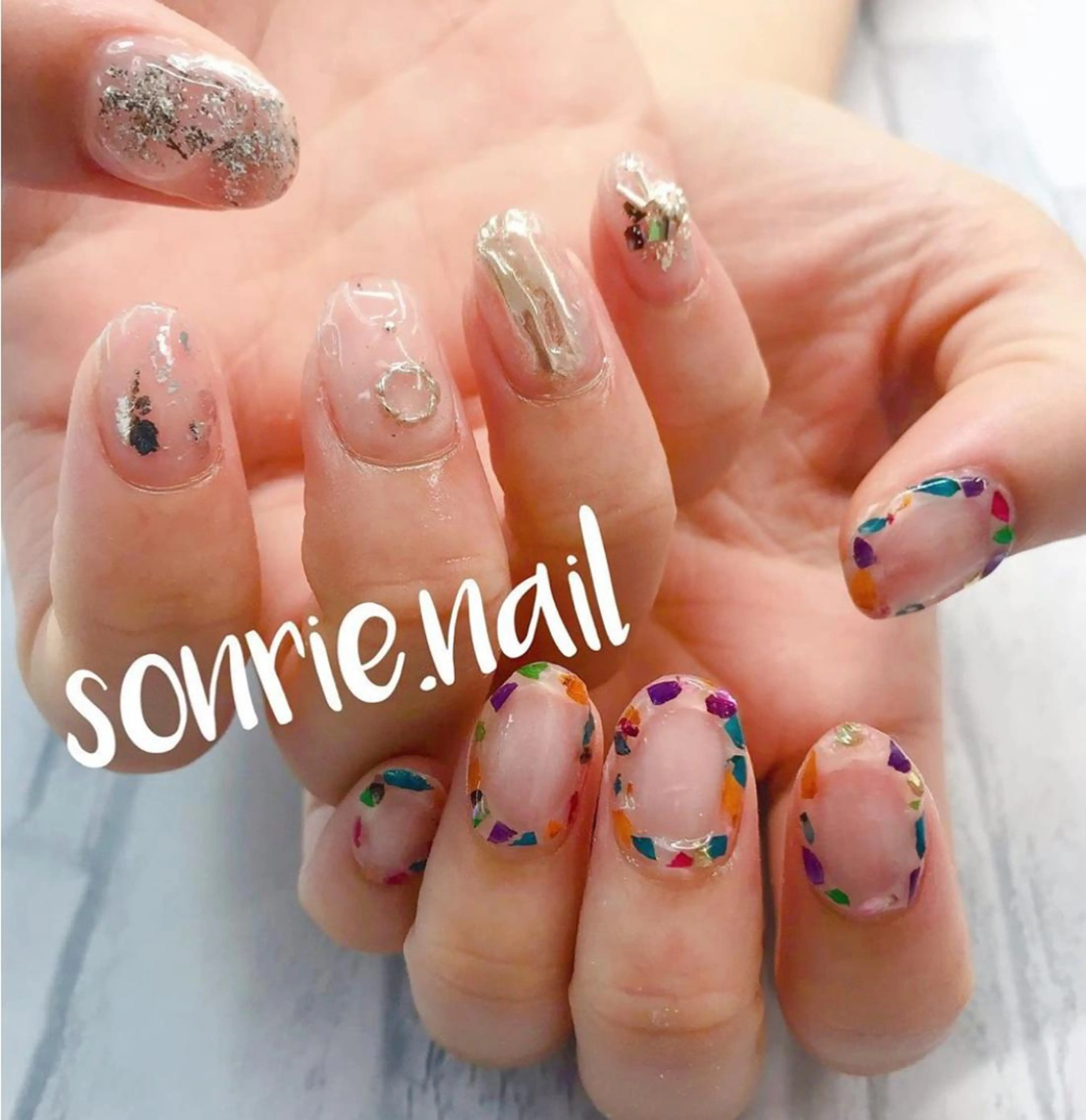 セミロング カラー パーマ ヘアアレンジ メンズ ネイル マツエク・マツパ ジェルネイル 豊橋美容院 ソンリエのヘアスタイル