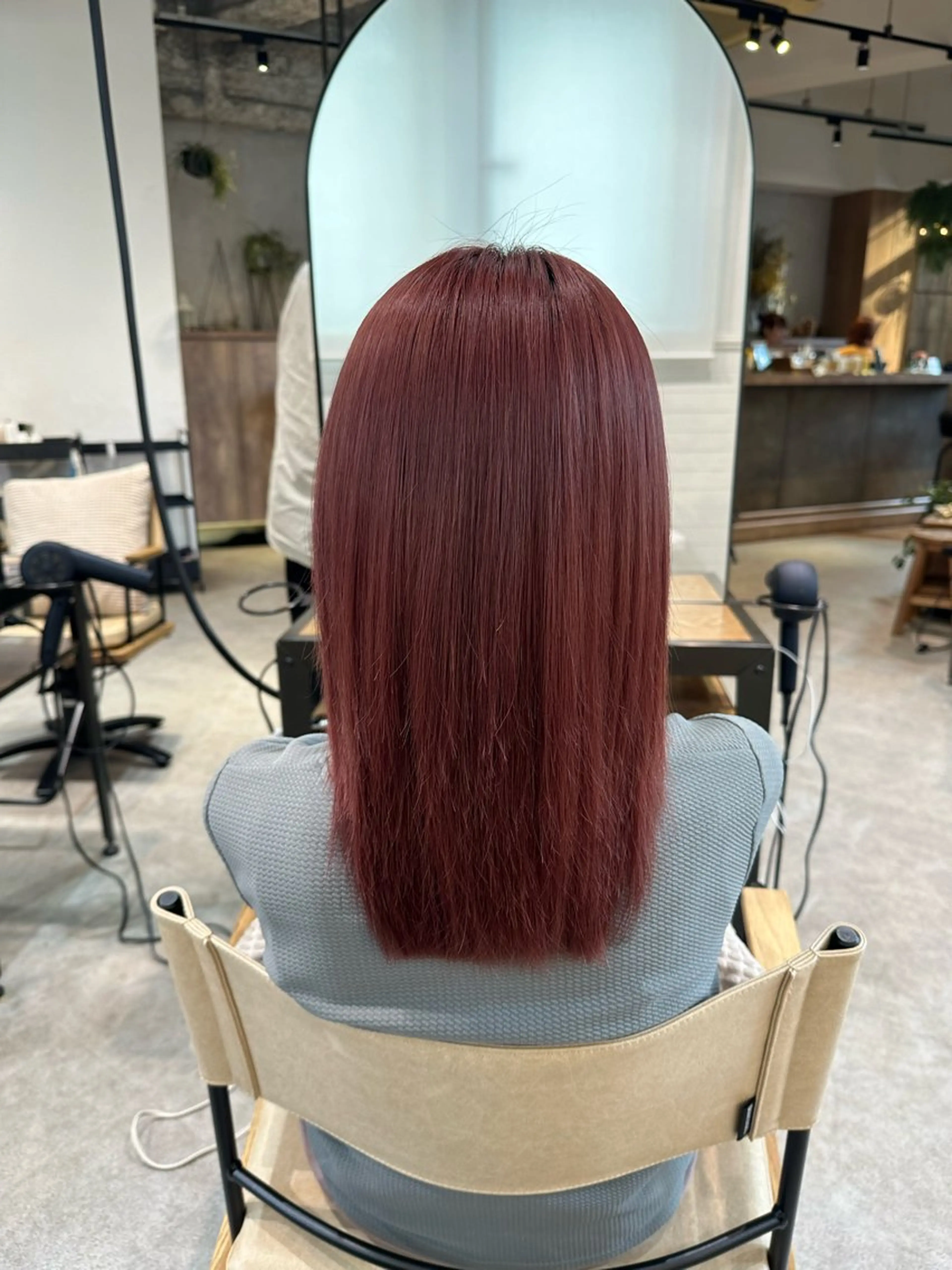 セミロング 🫧透明感カラー／ 💙安藤美海💙のヘアスタイル