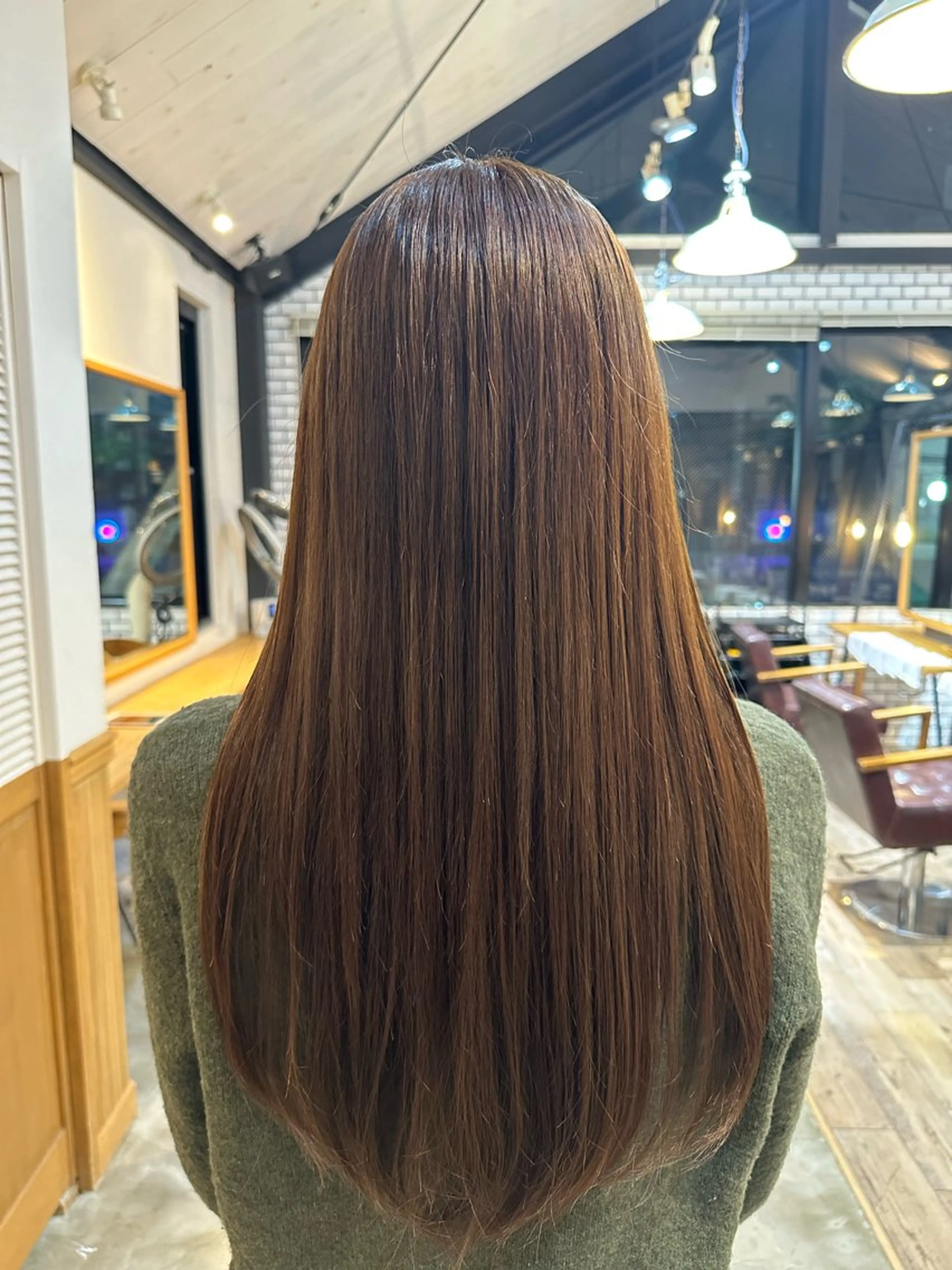 ロング カラー reefur マリナのヘアスタイル