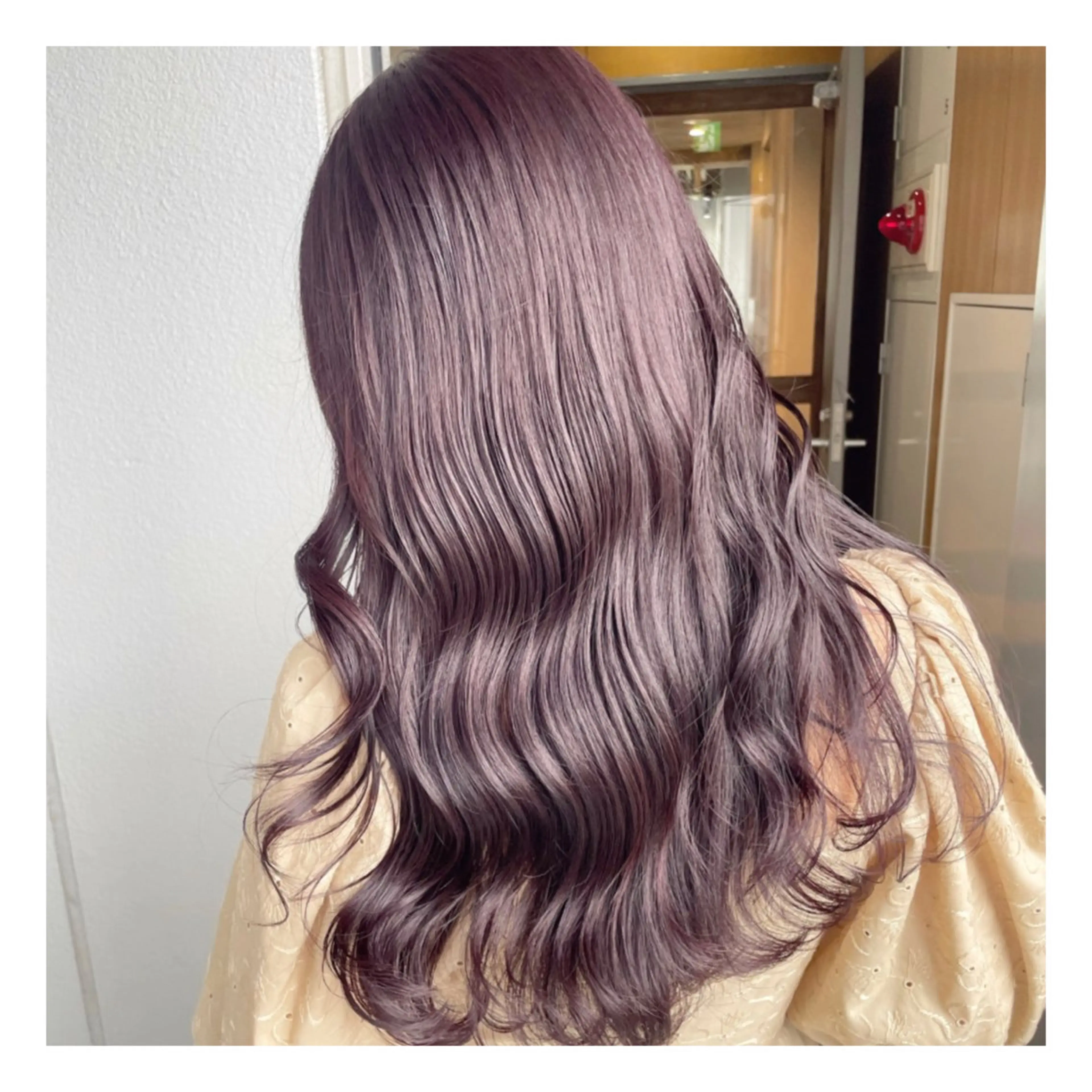 ロング カラー ヘアカラー 縮毛矯正特別価格 /表参道/ことりのヘアスタイル