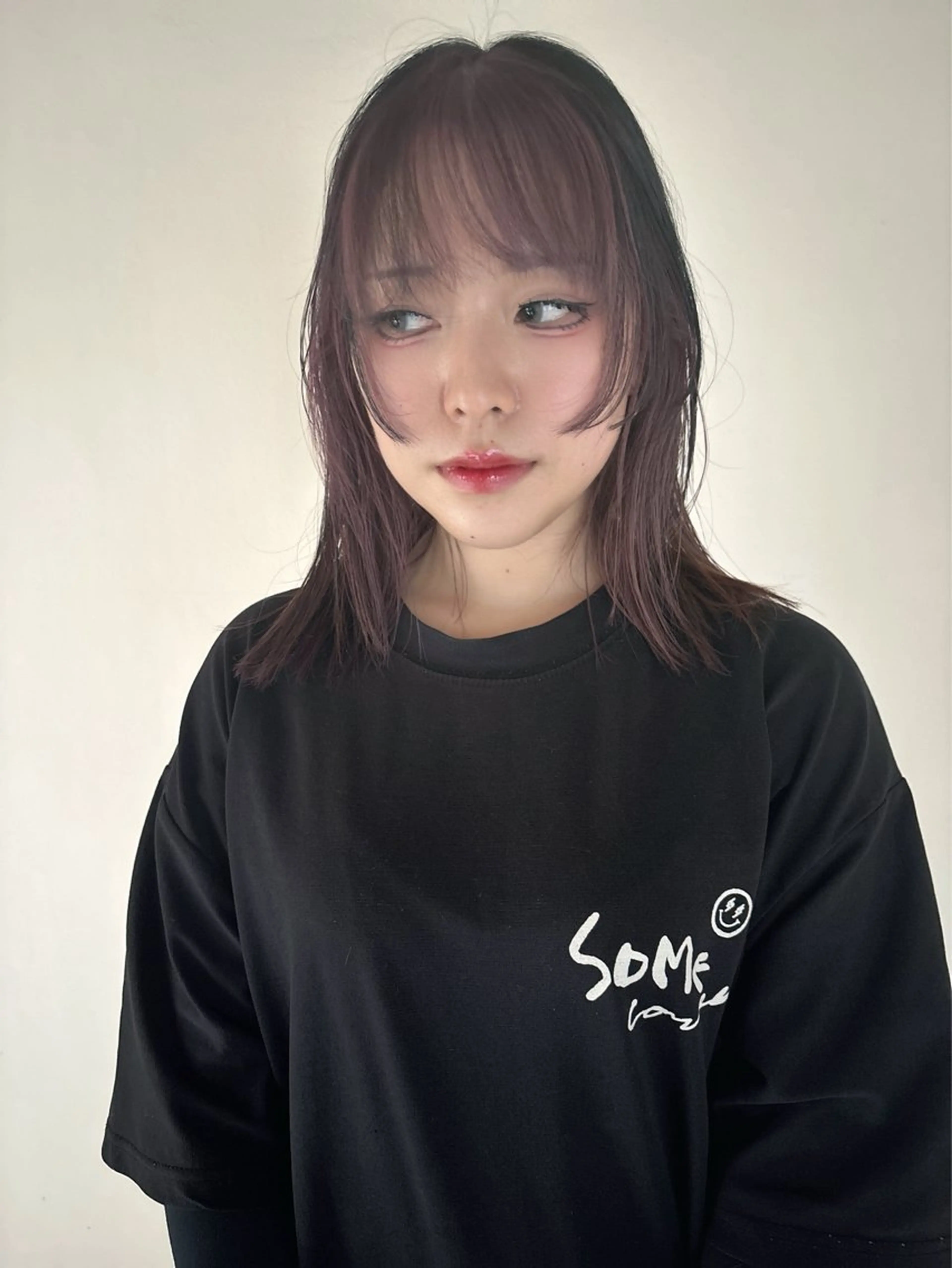 ミディアム カラー ヘアアレンジ ブリーチ ケアブリーチ デザインカラー 広島/ボブ/レイヤー 🌿‬wakabaのヘアスタイル