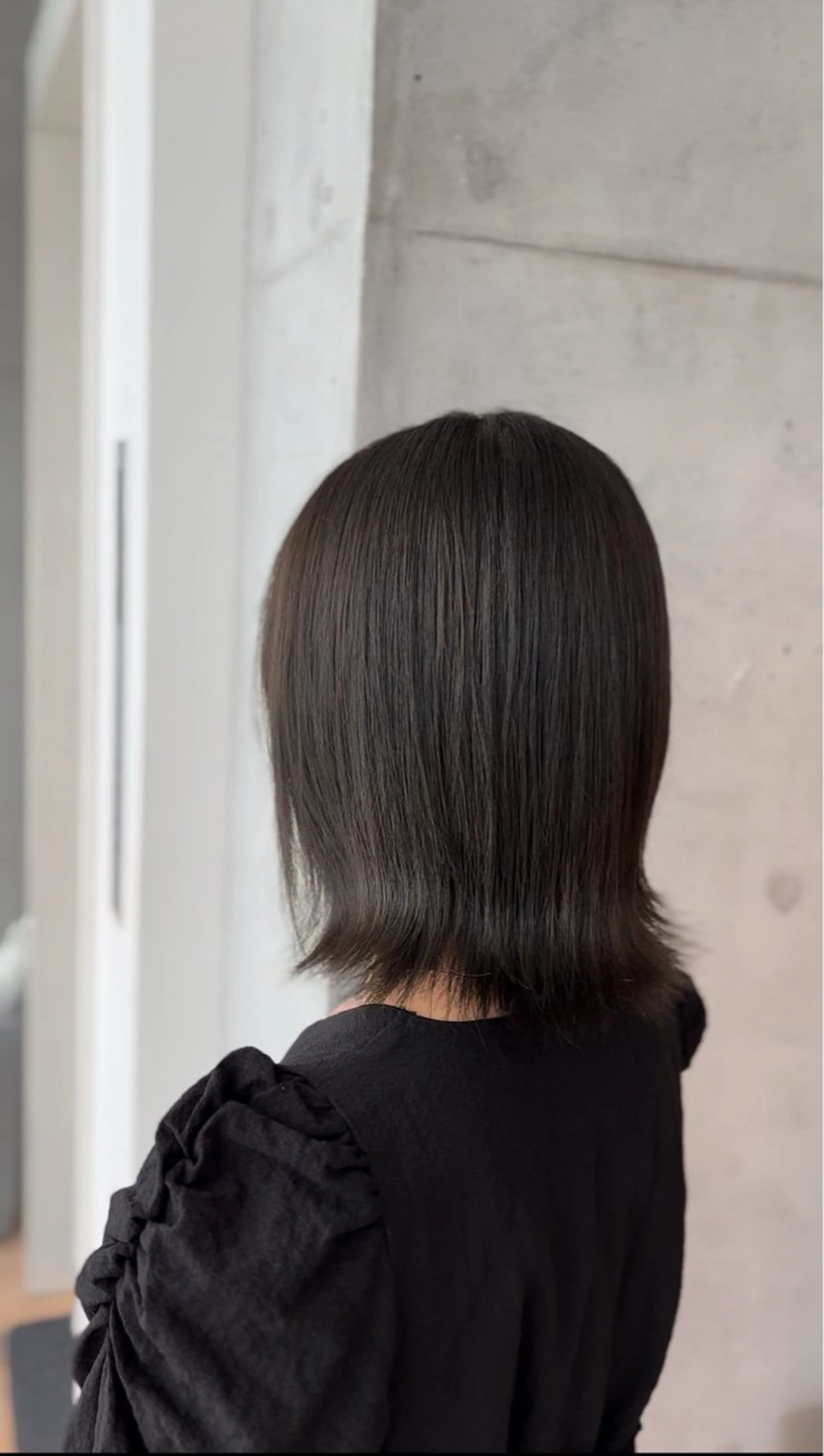 地毛風ストレートパーマの写真