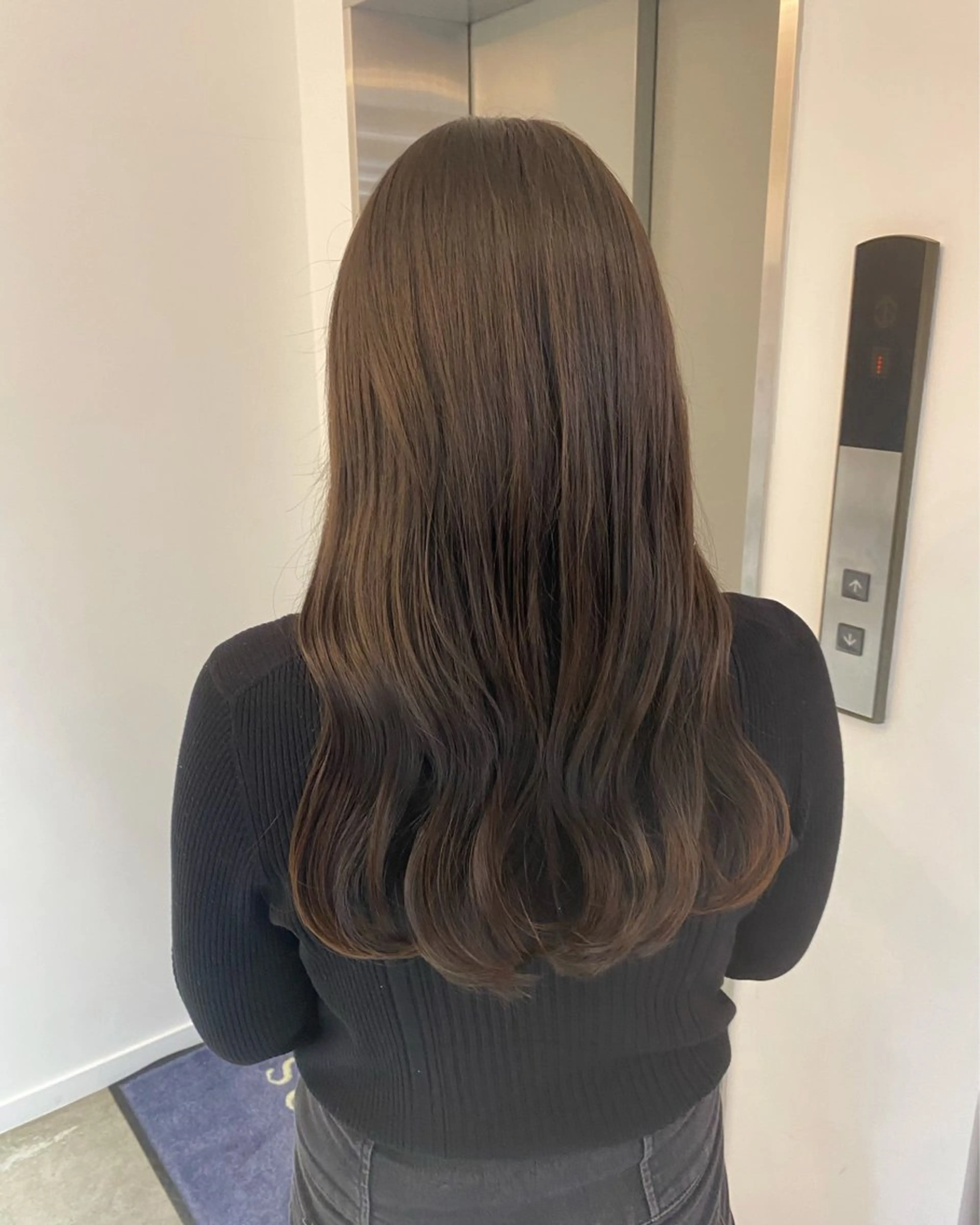 ロング カラー 広島/ヘアセット /ベージュ/わかなのヘアスタイル