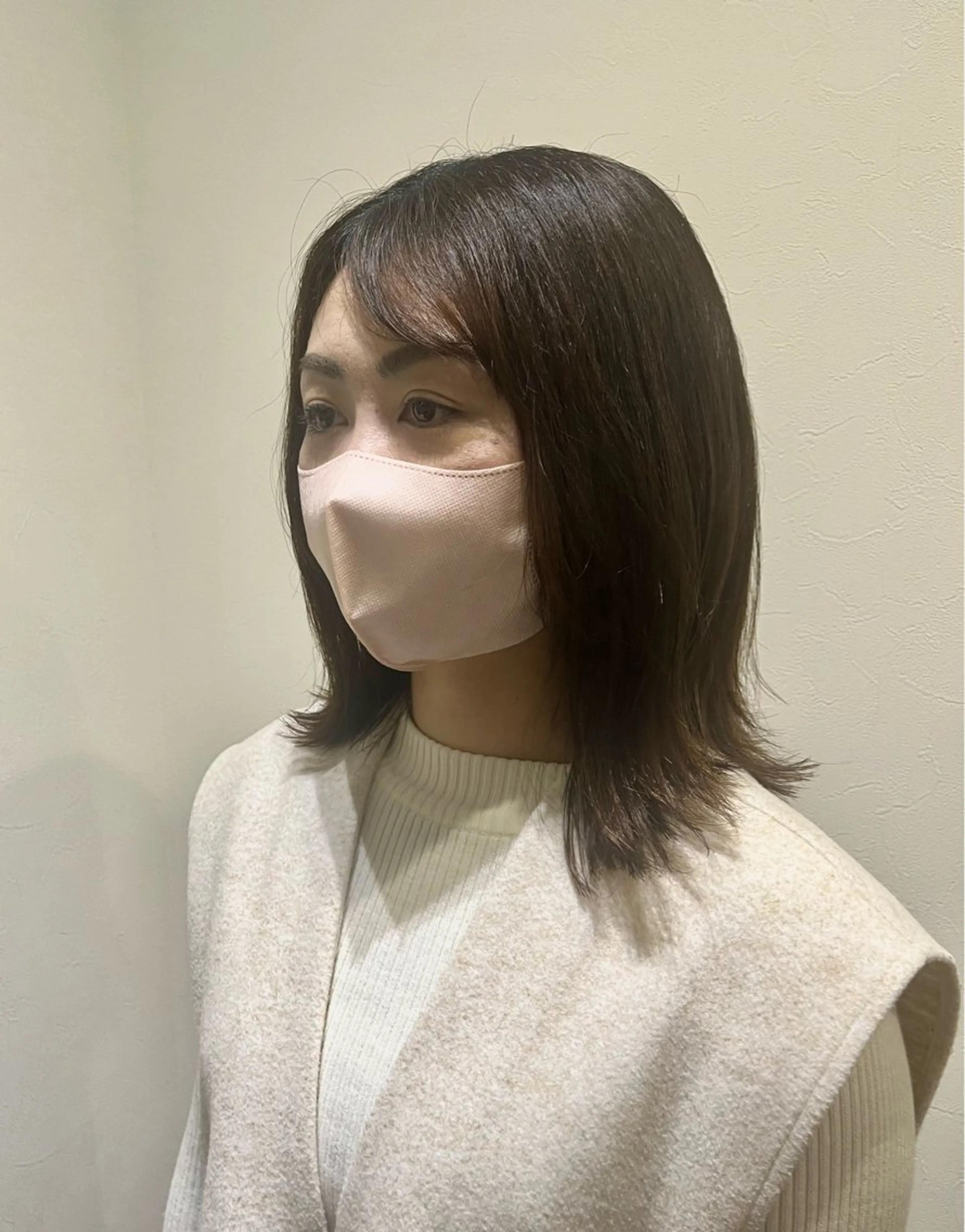 ミディアム ミディアムレイヤー レイヤーカット marjoram /akariのヘアスタイル